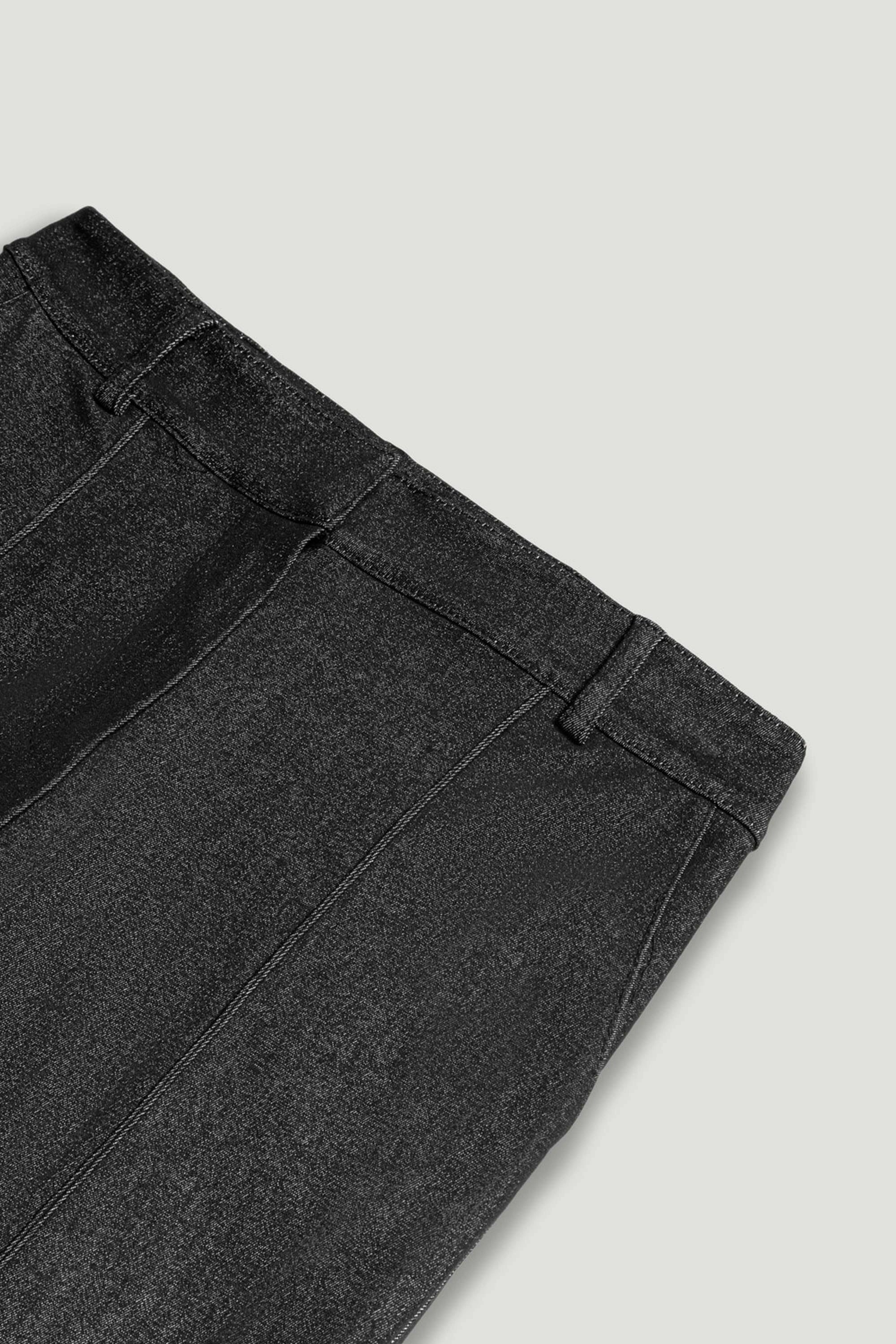 High-Rise Tailored Straight-Leg Pants