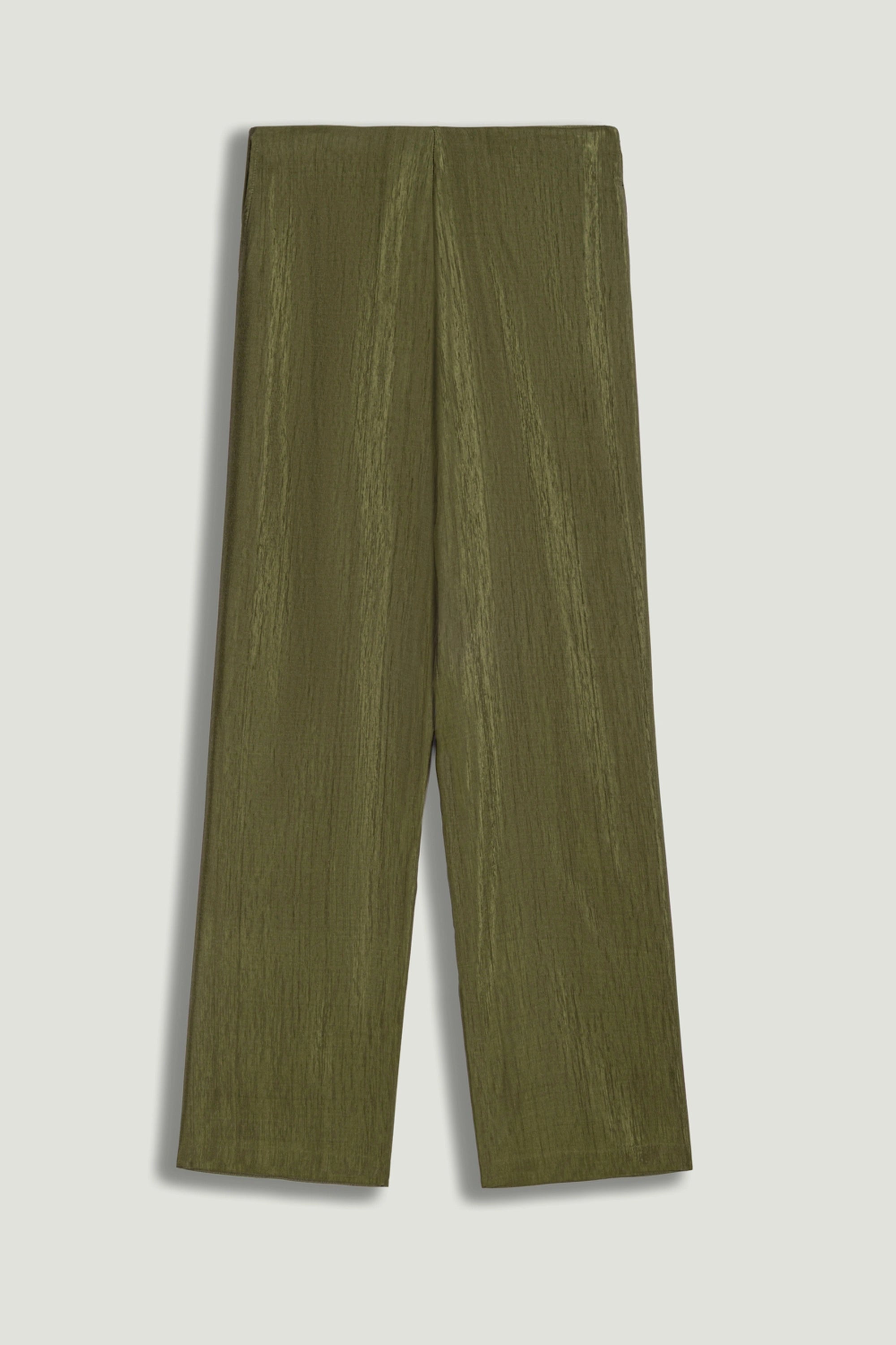 Straight-Leg Tailored Pants