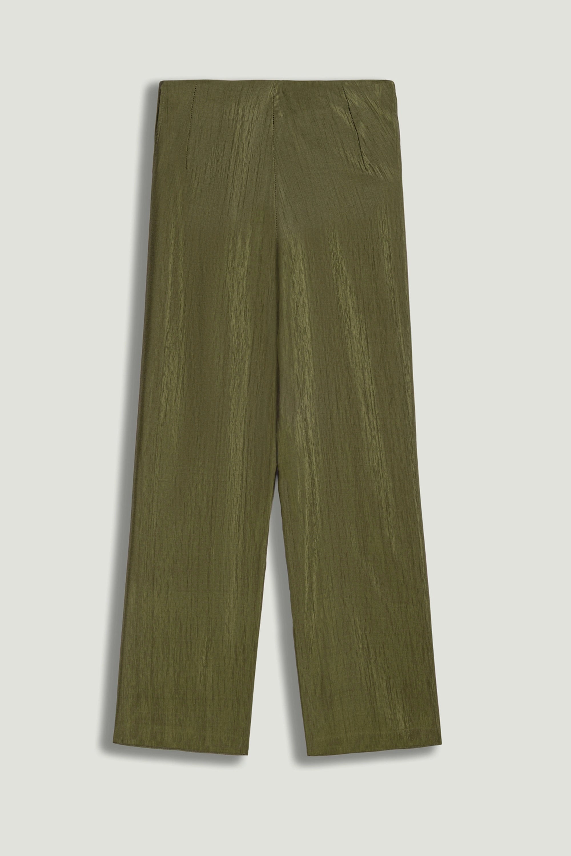 Straight-Leg Tailored Pants
