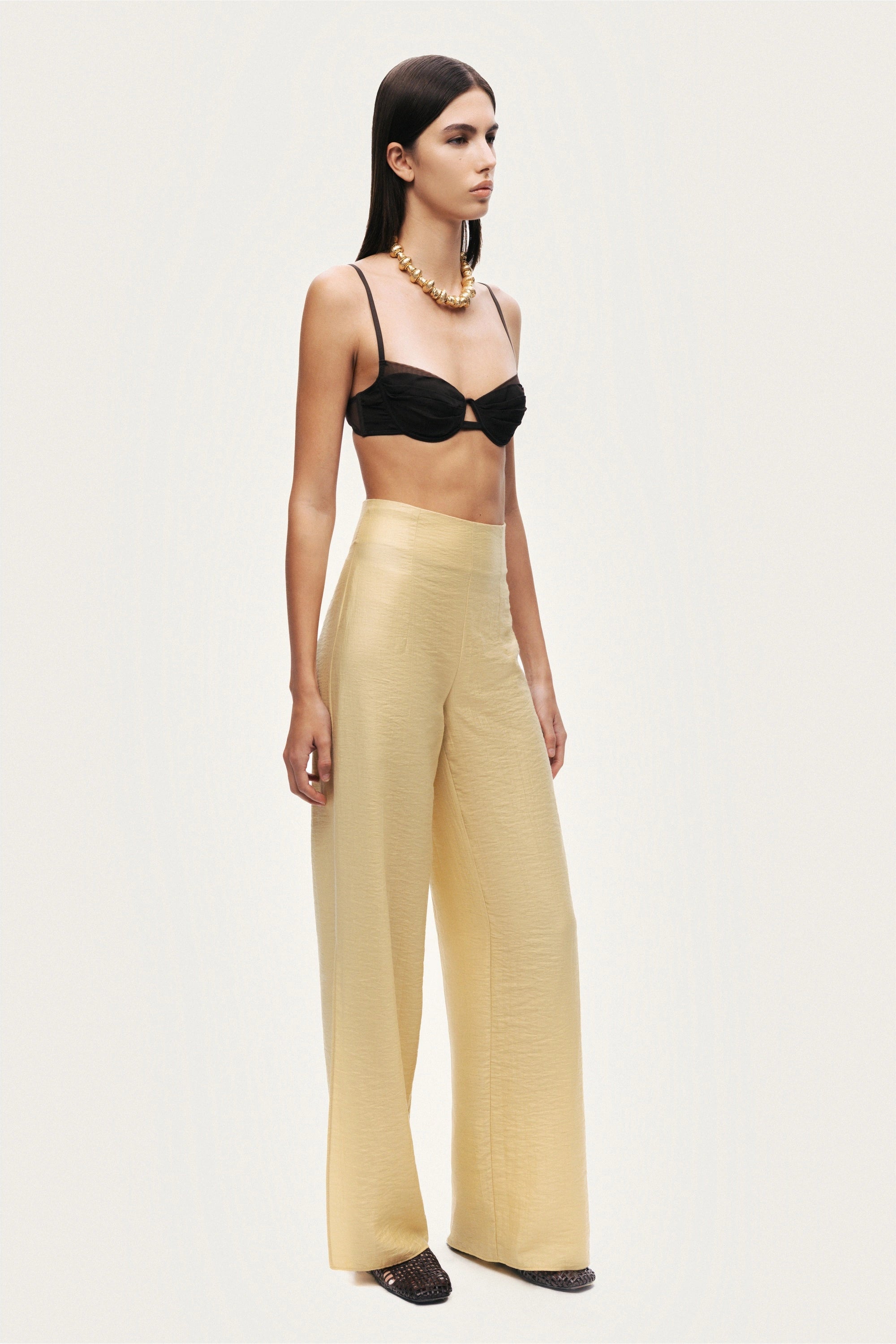 Relaxed Straight-Leg Pants