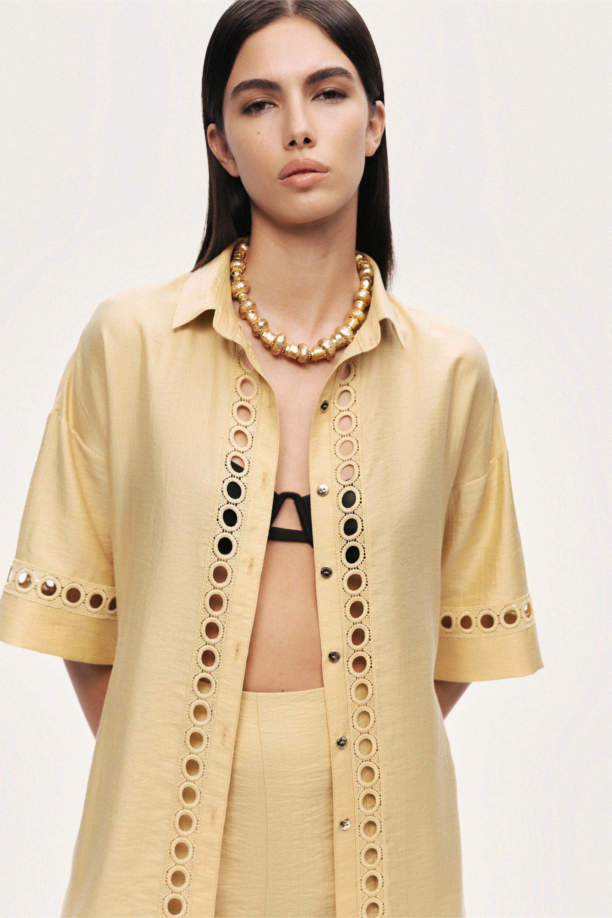 Relaxed Straight-Leg Pants