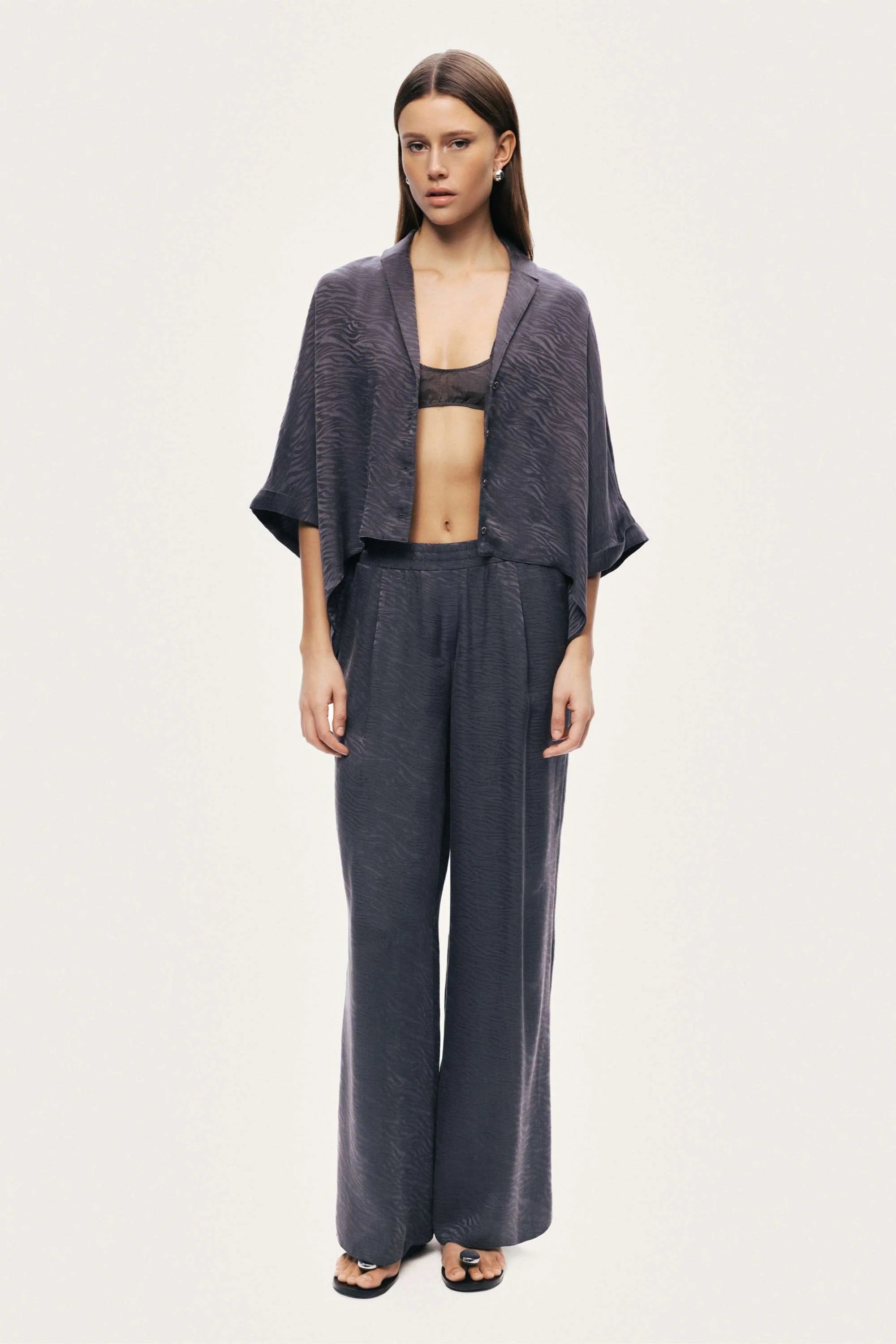 Relaxed Straight-Leg Pants