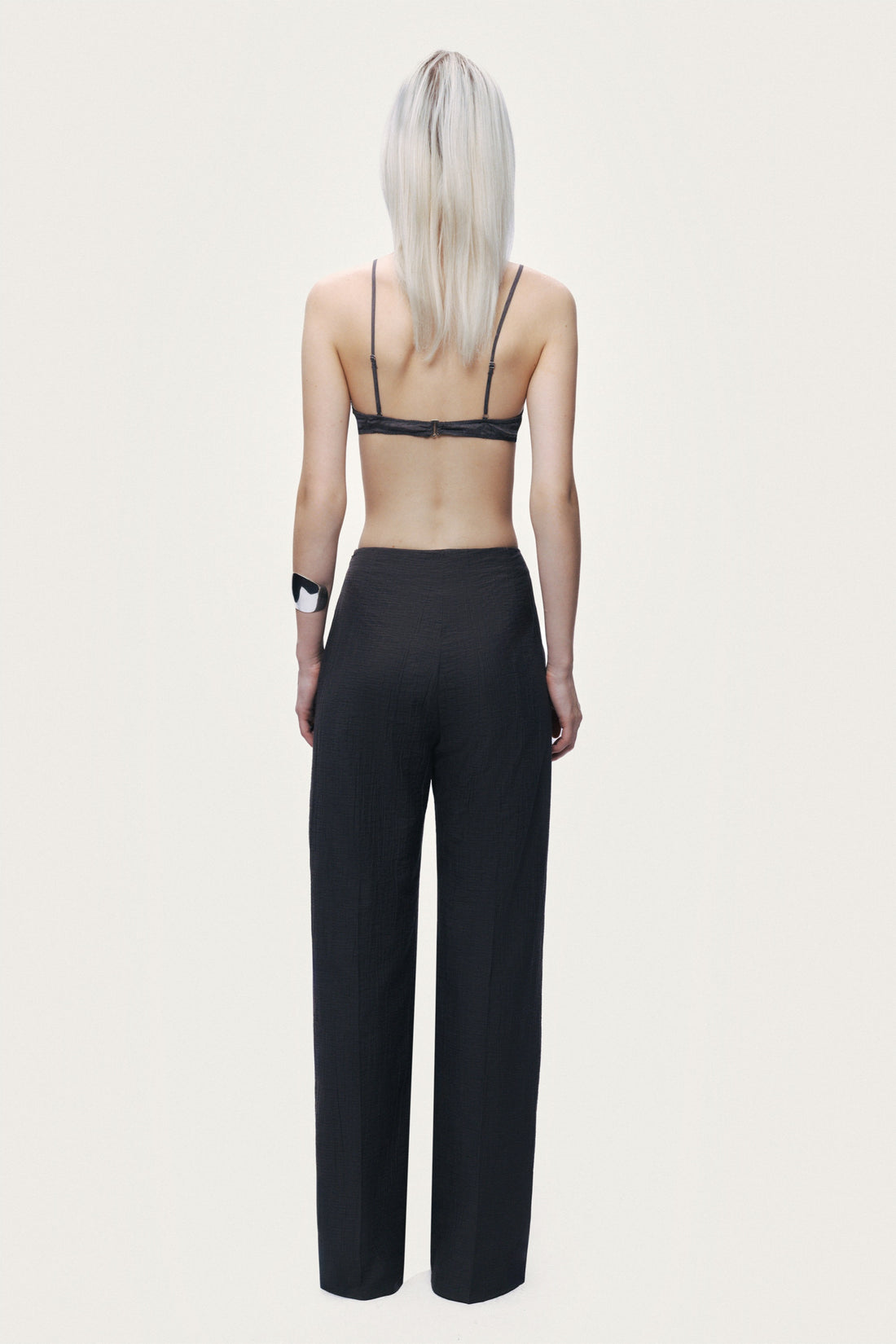 Wide-Leg Fluid Pants