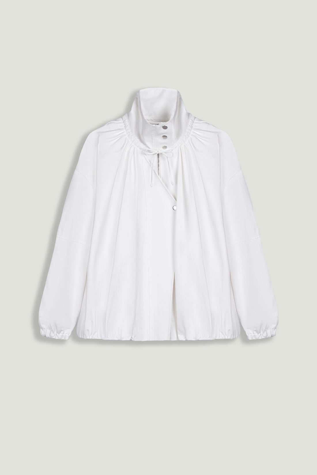 Oversized Zip-Front Jacket