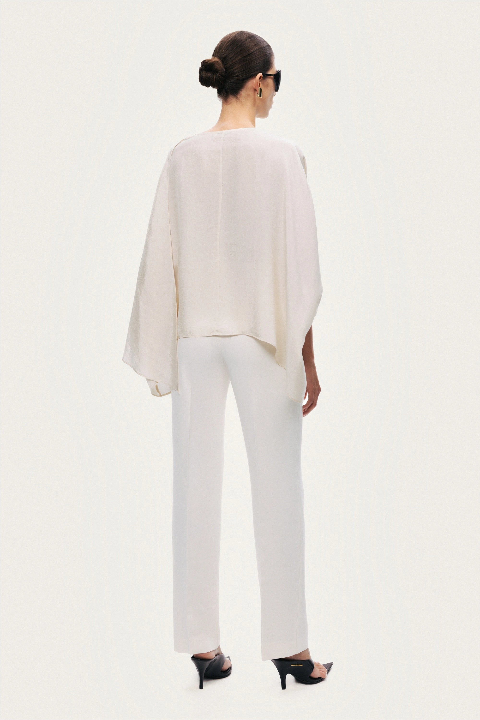Fluid Cape Blouse