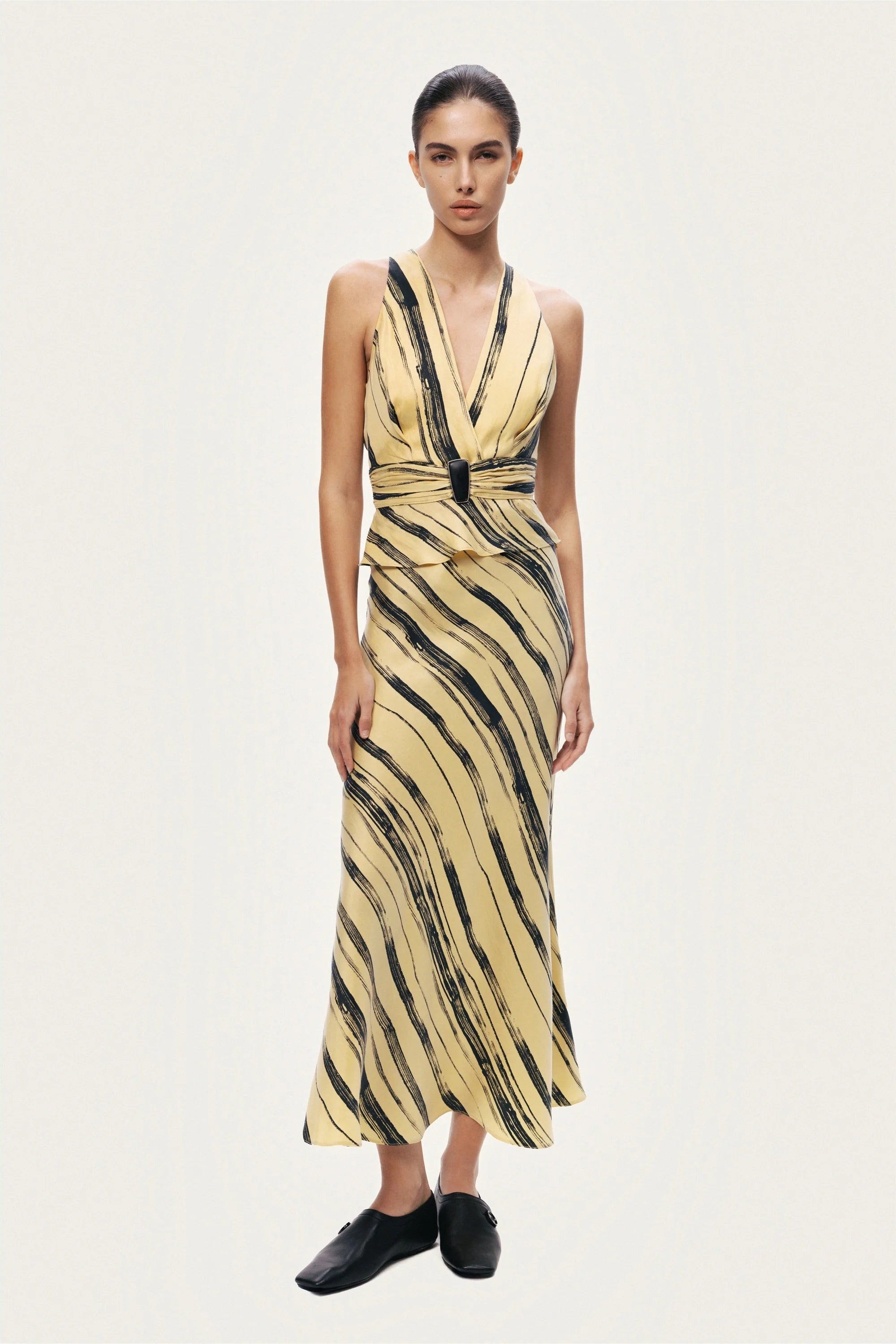 Printed Sleeveless Blouse