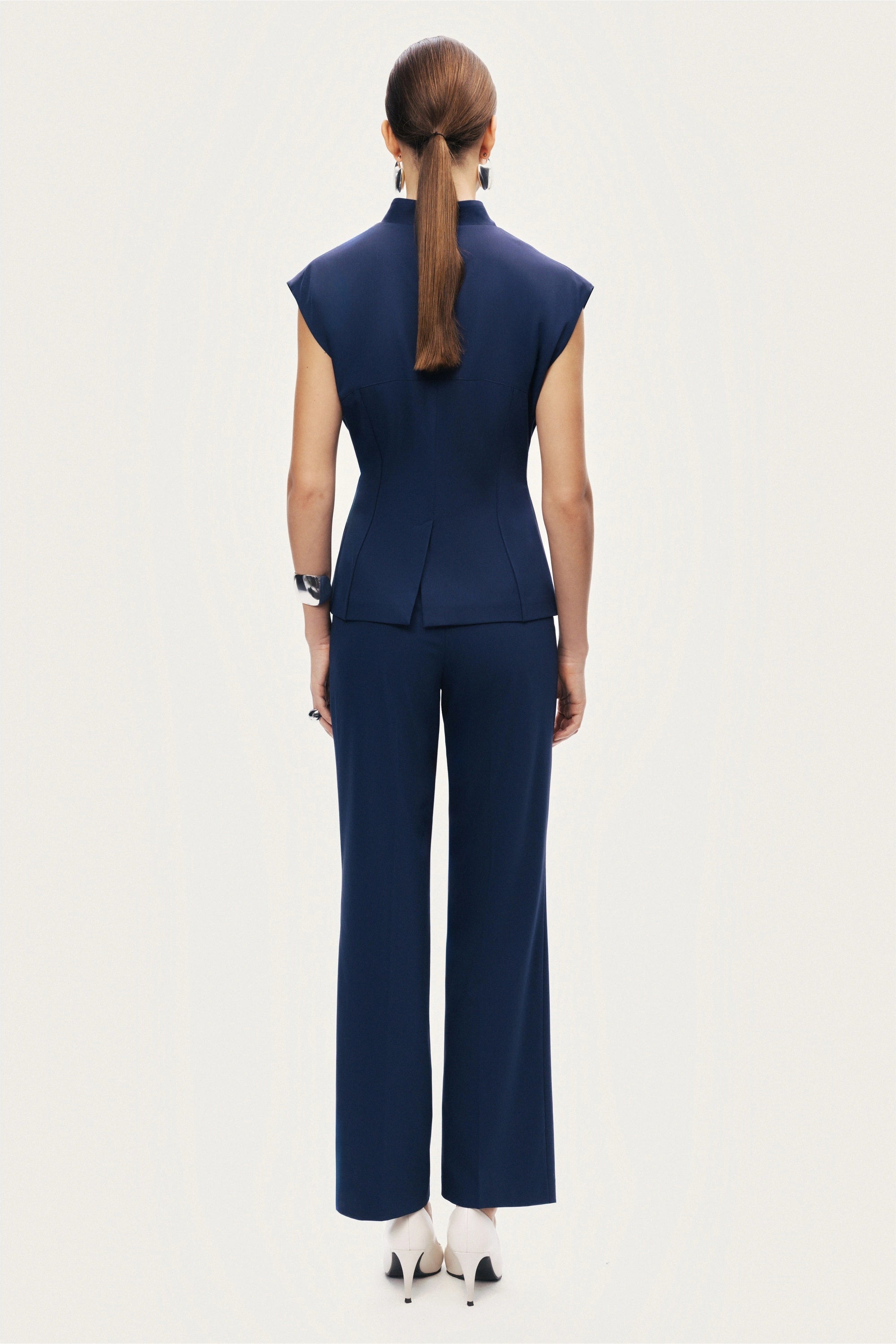 Tailored Sleeveless Vest