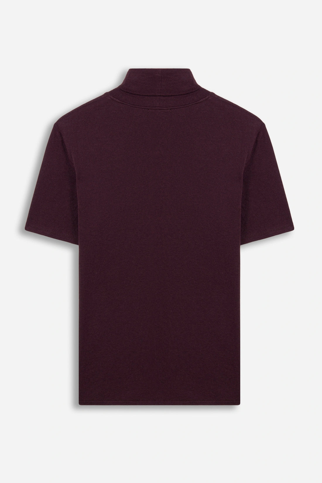 Short Sleeve Turtleneck Top