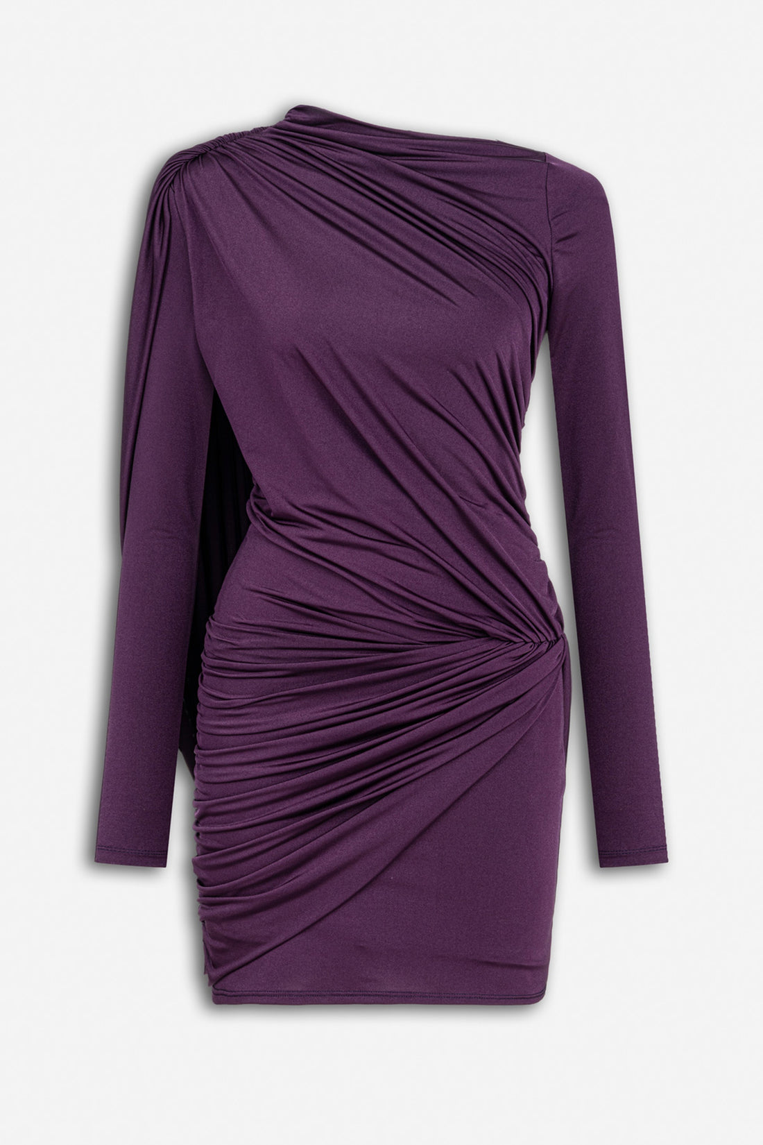 Draped Mini Dress