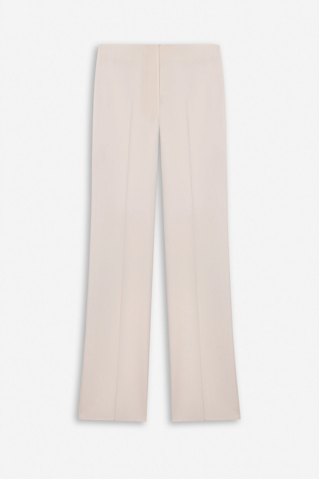 High Waist Slit Hem Trousers
