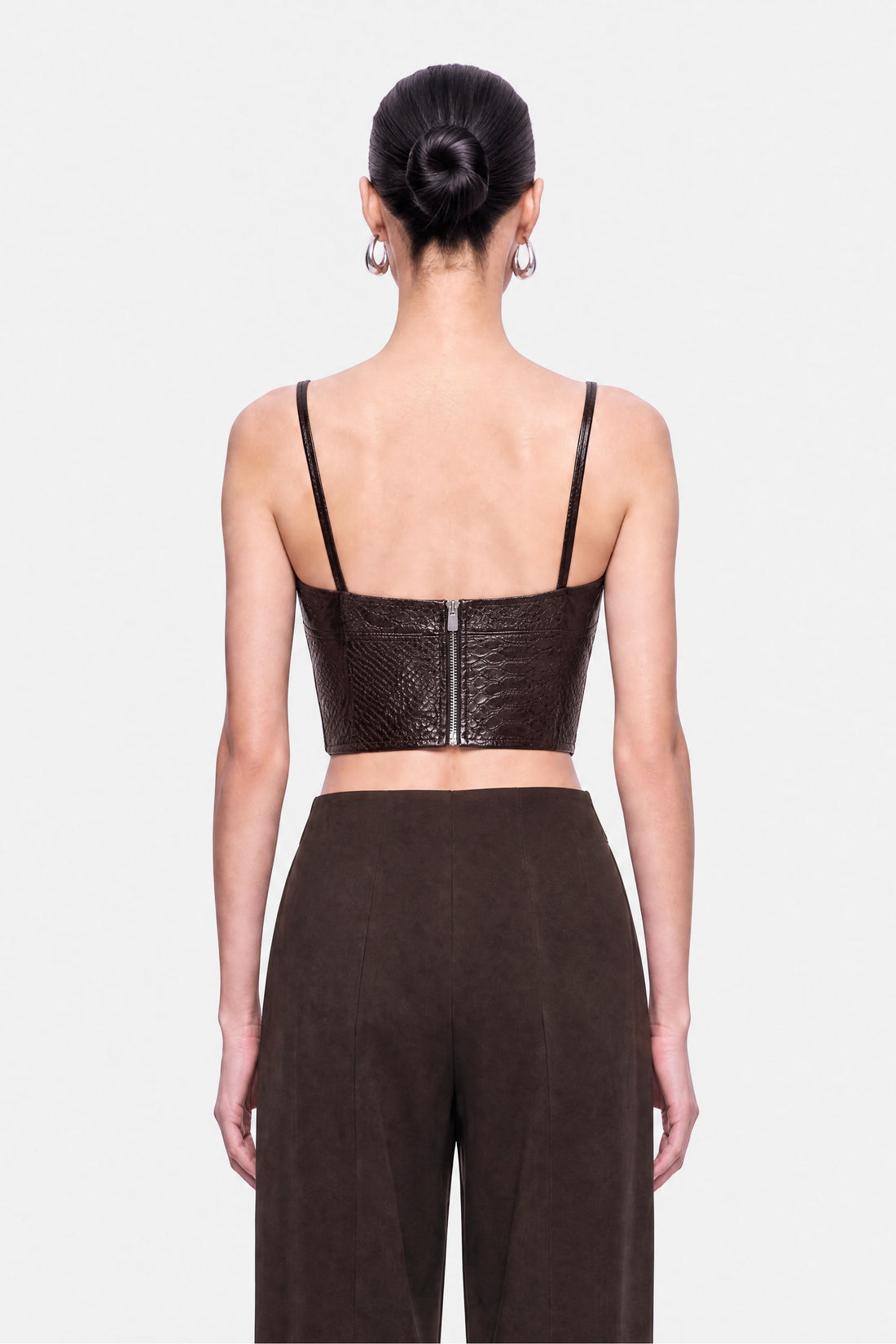 Tie Waist Wide Leg Trousers