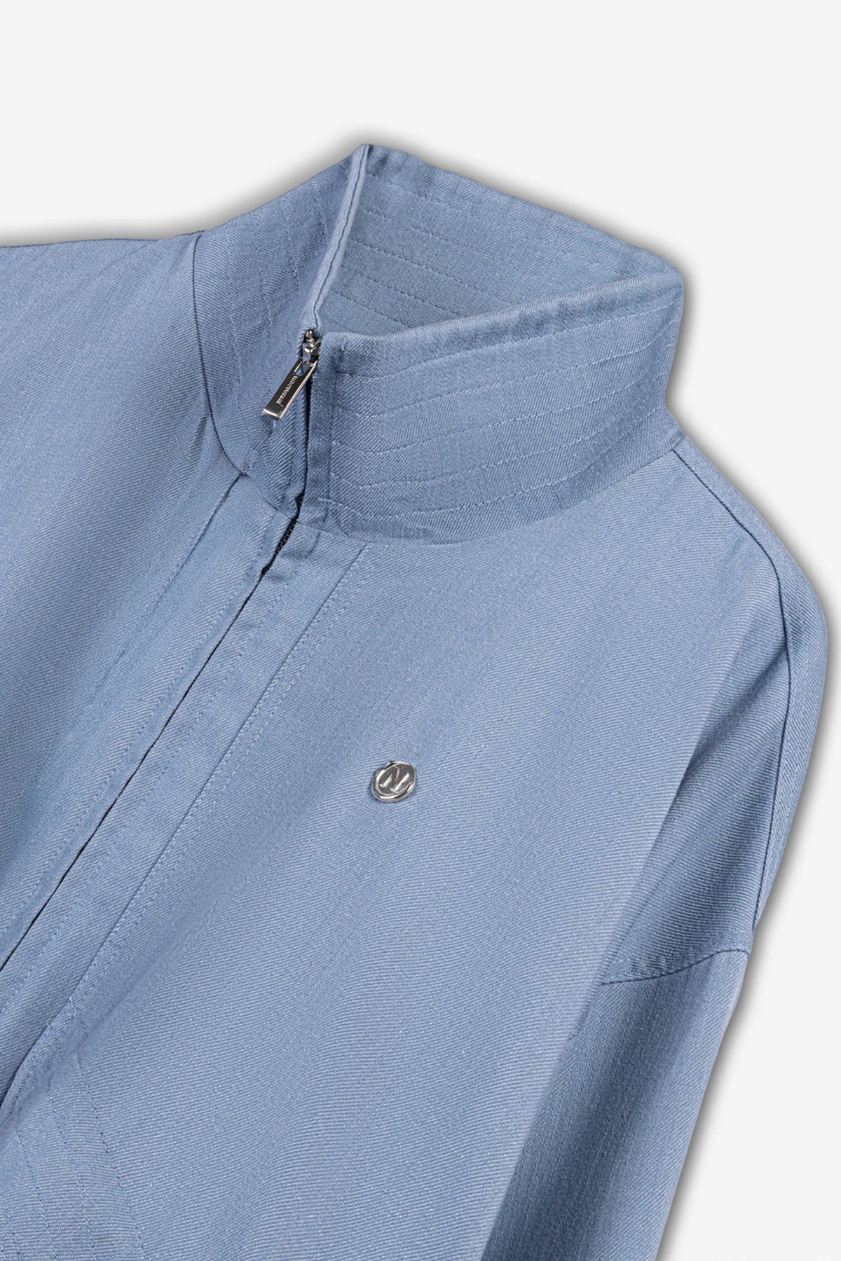 Zip Pocket Stand Collar Jacket