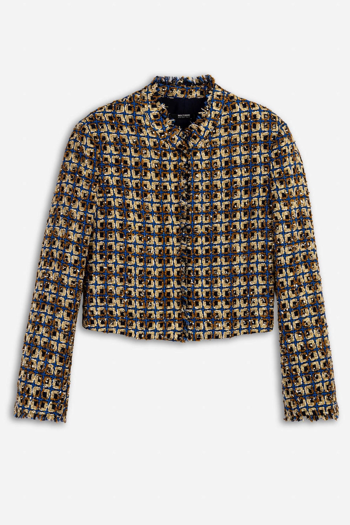 Cropped Tweed Jacket