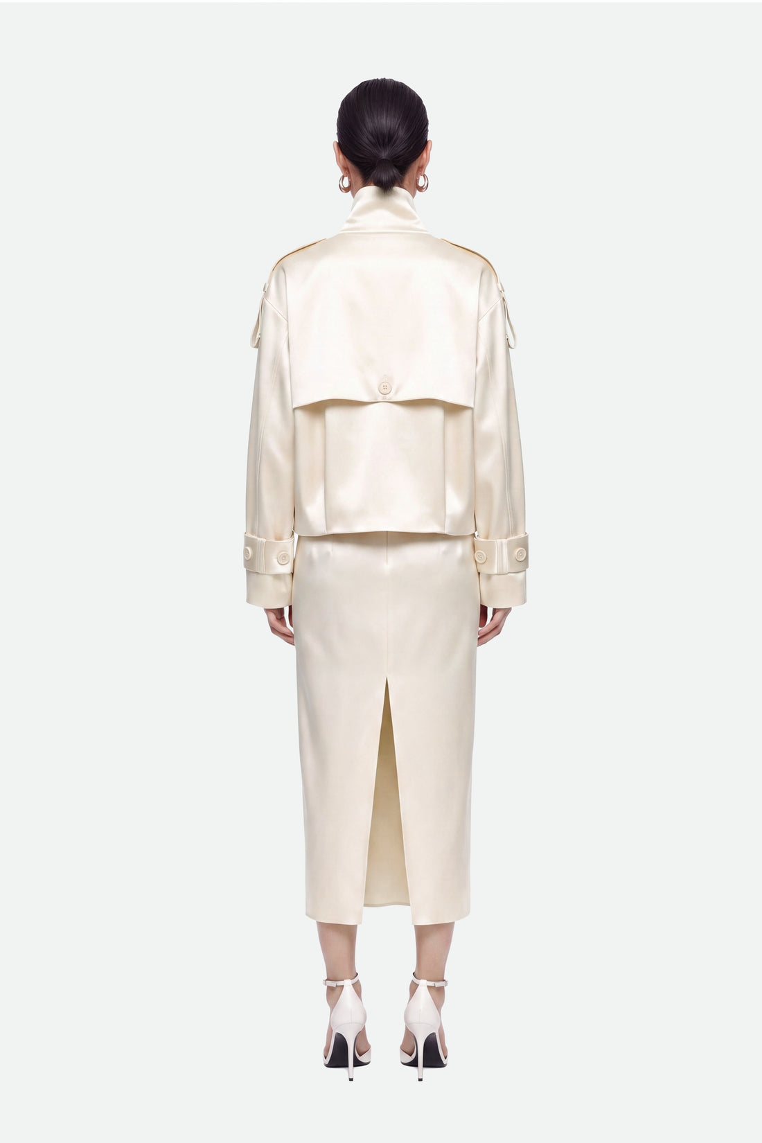 Oversized Double Breasted Trench Coat