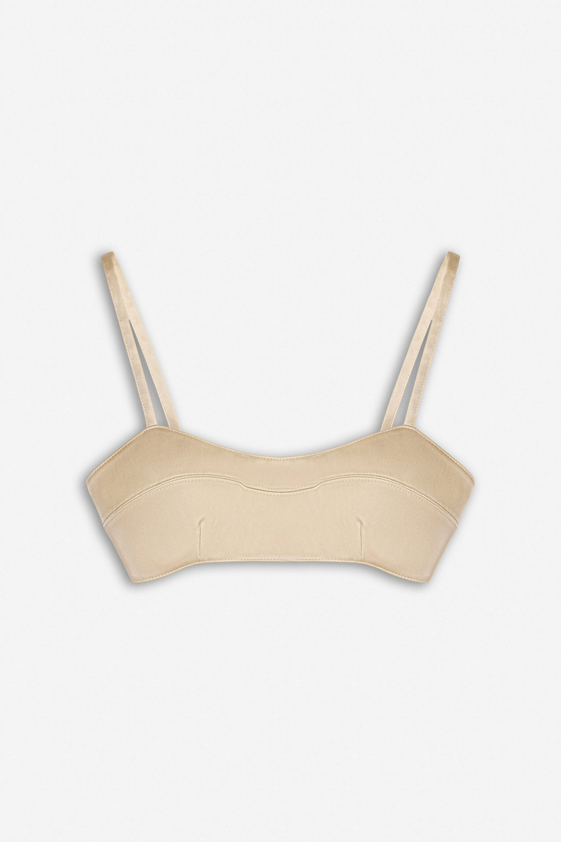 String Strap Crop Top