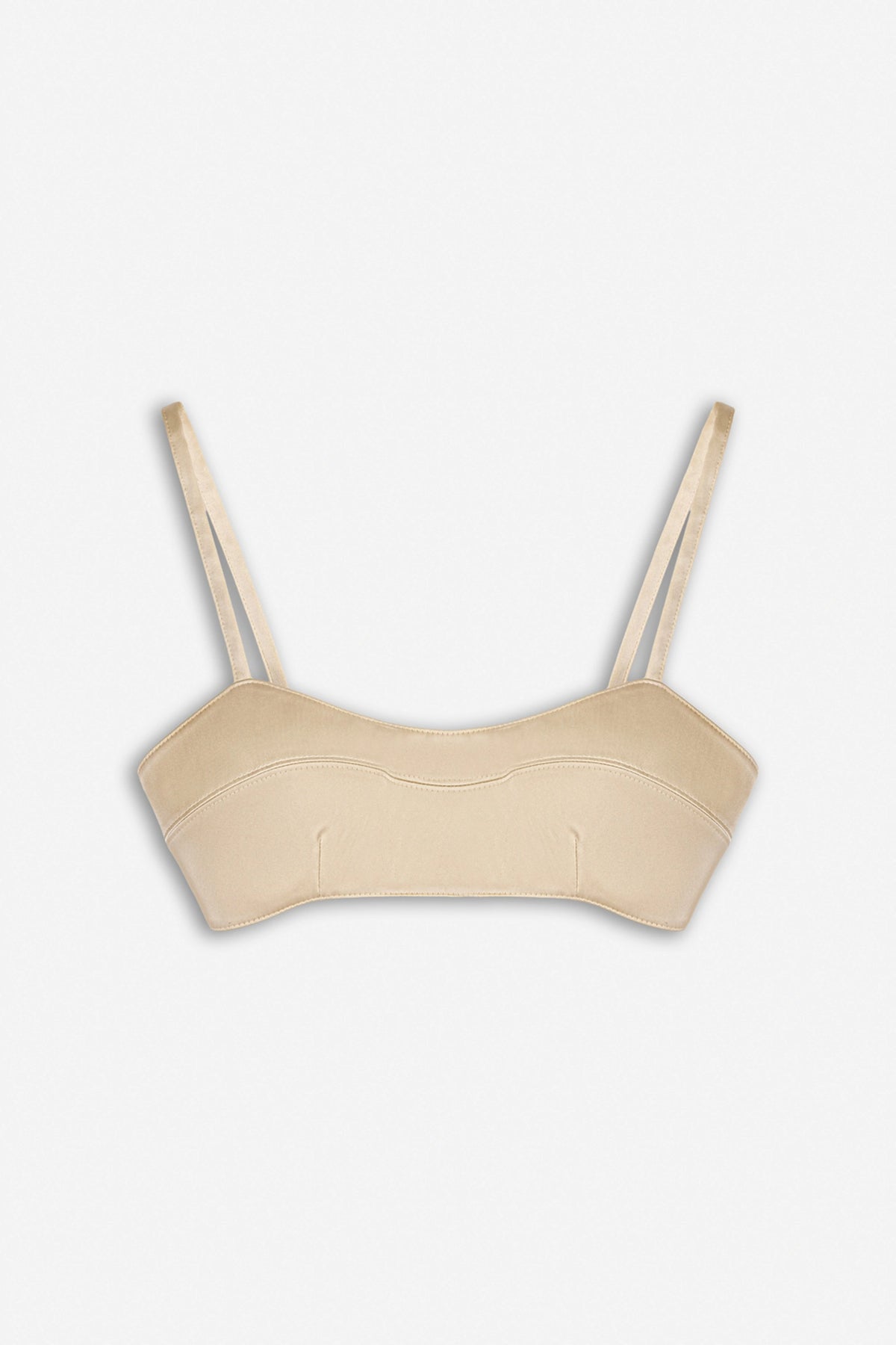 String Strap Crop Top