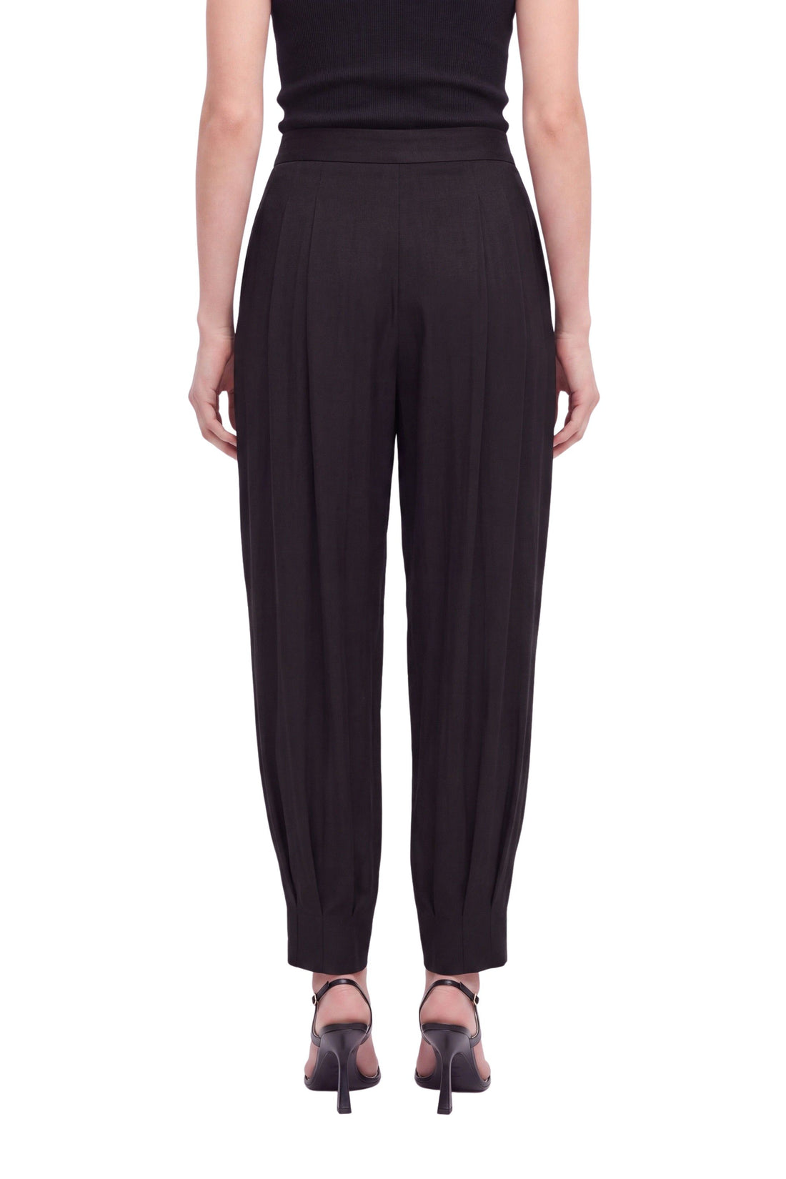 Belted Harem Trousers