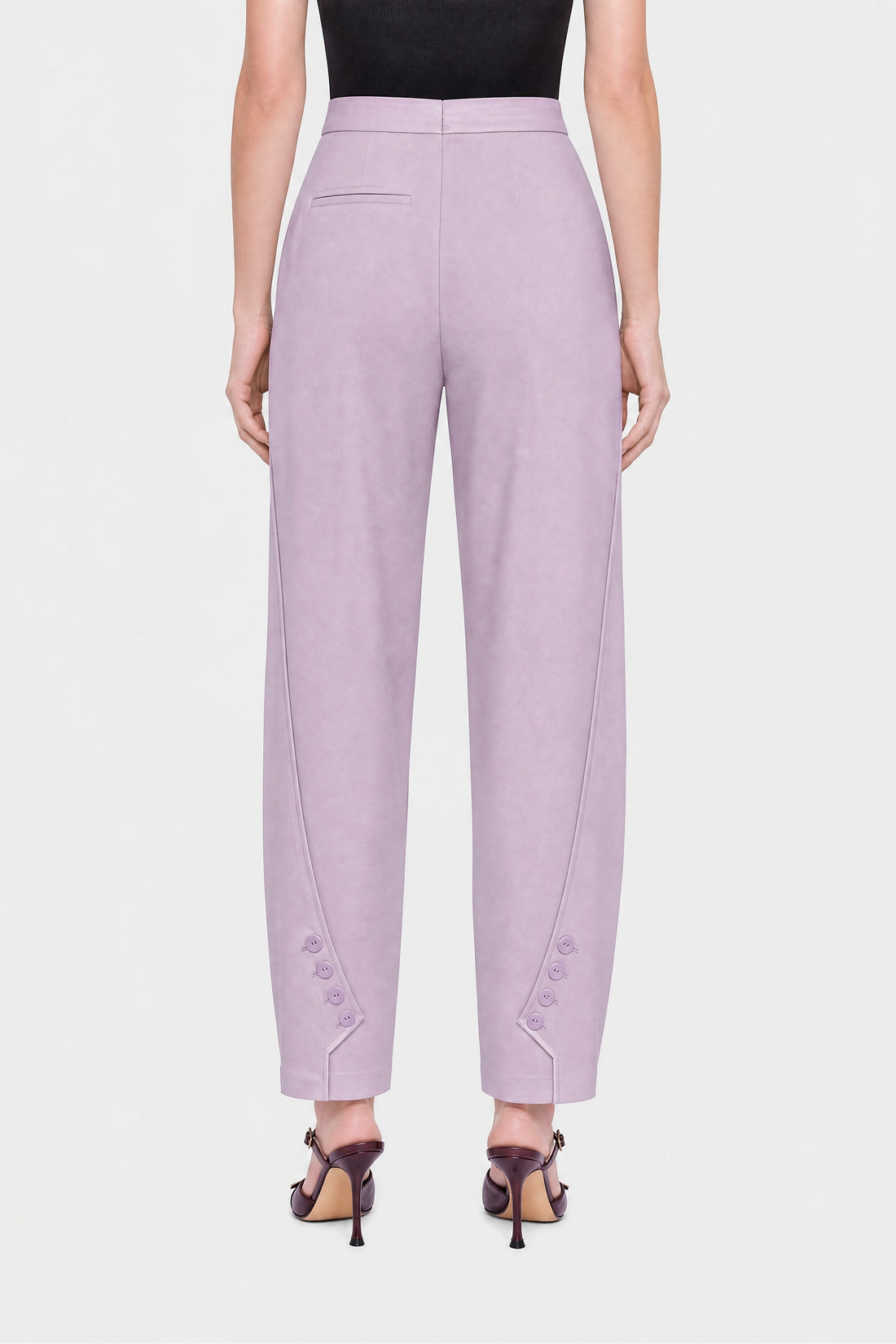 High Waist Balloon Leg Trousers