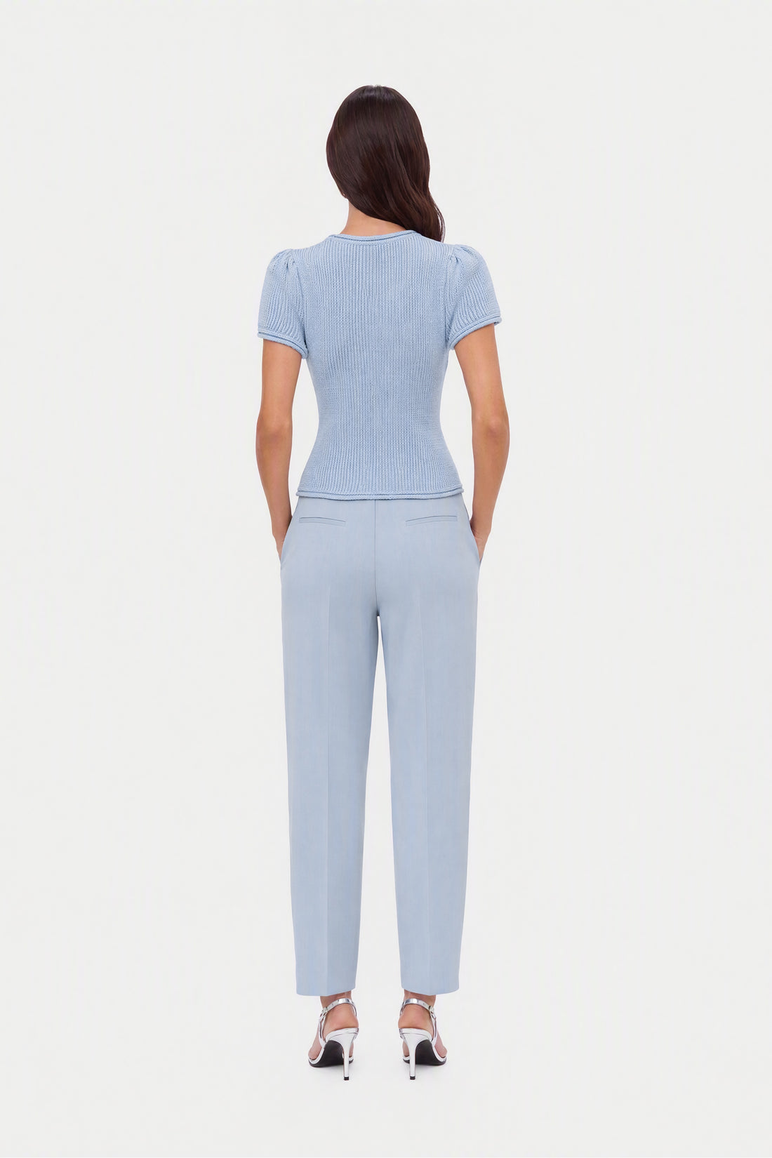 Belt Detail Double Pleat Trousers