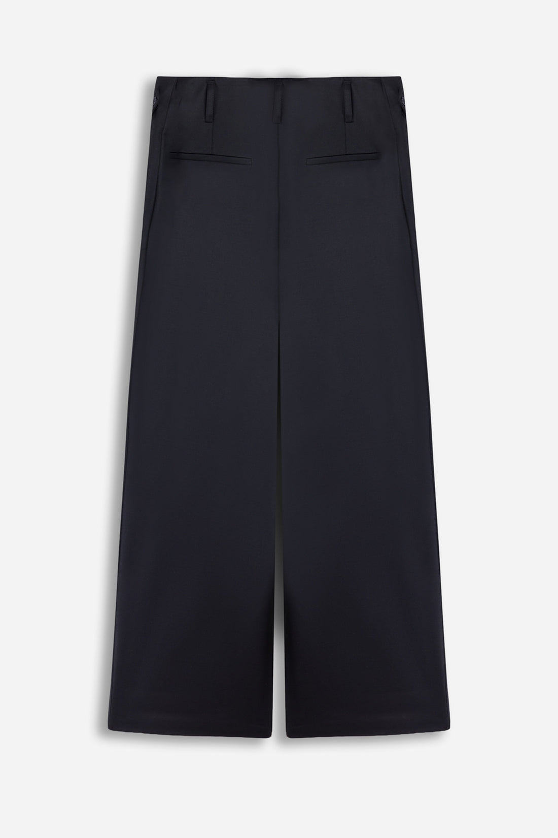 Double Pleat Belted Trousers