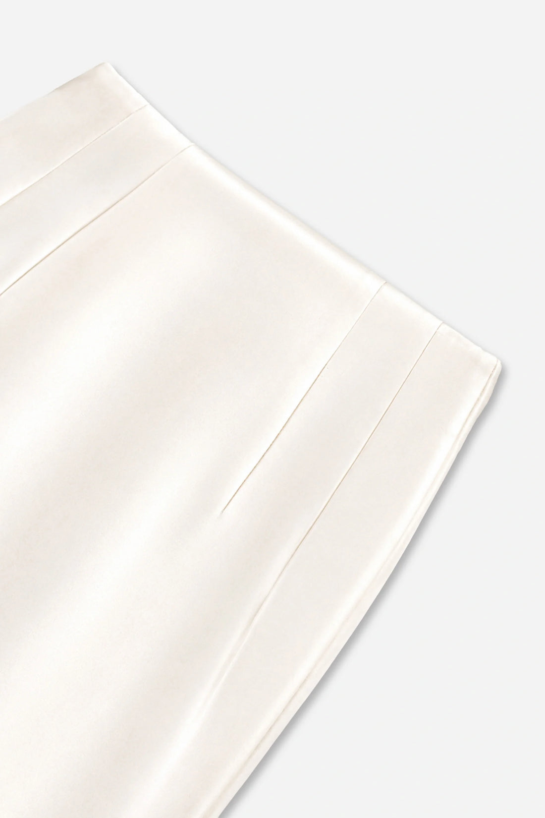 Pleat Detail Pencil Skirt