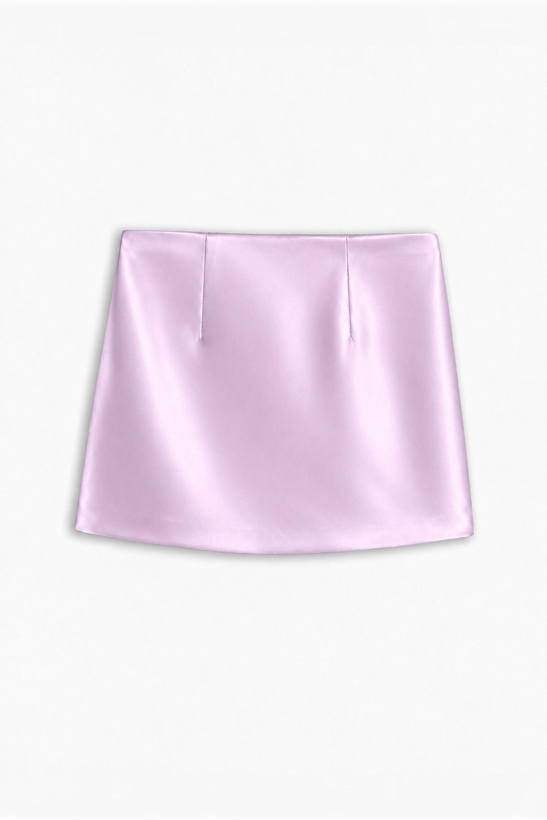 High Waist Flared Mini Skirt