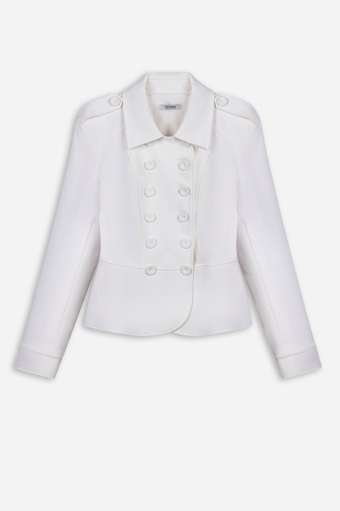 Double Breasted Epaulette Jacket