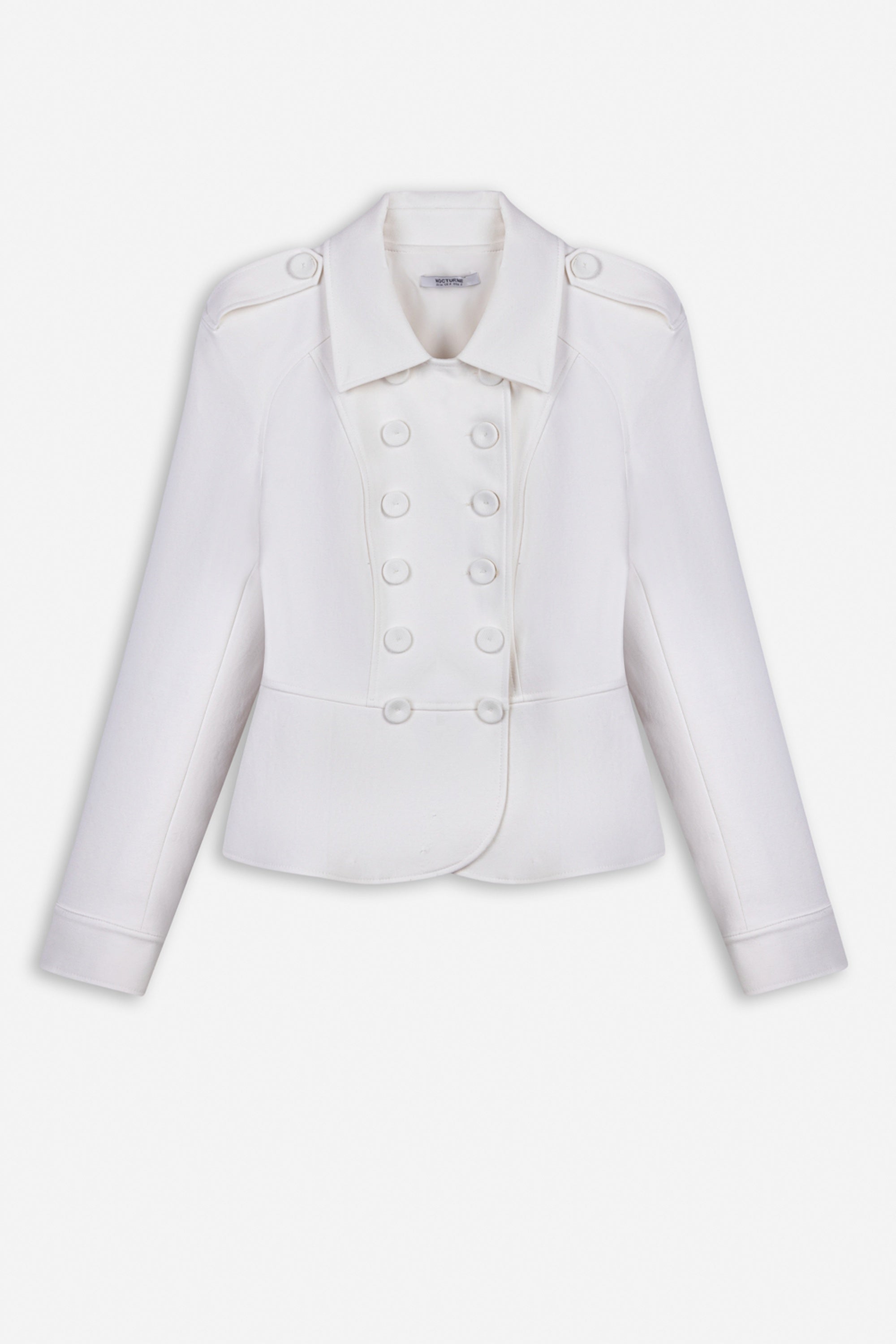 Double Breasted Epaulette Jacket