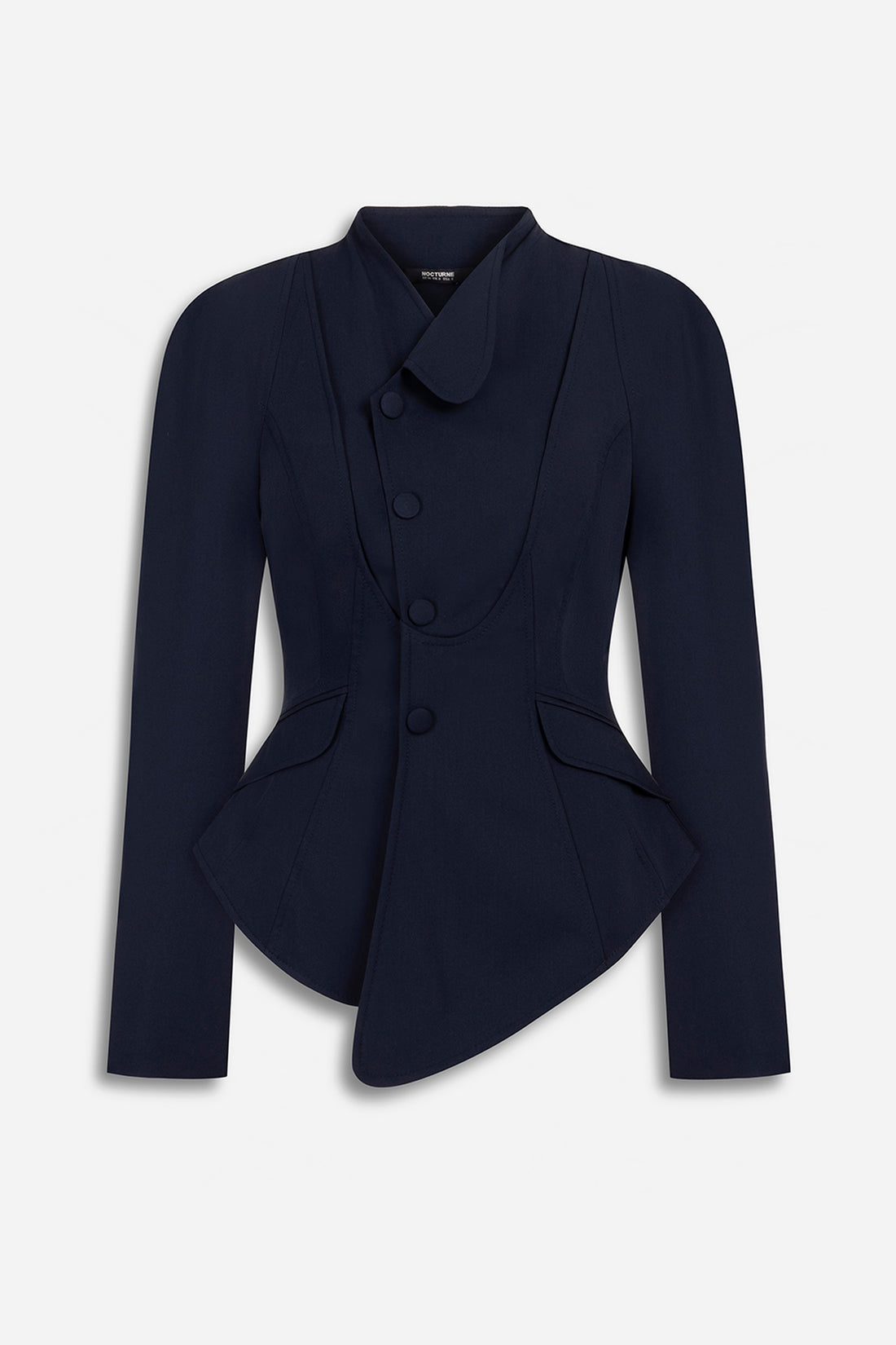 Double Breasted Stand Collar Jacket