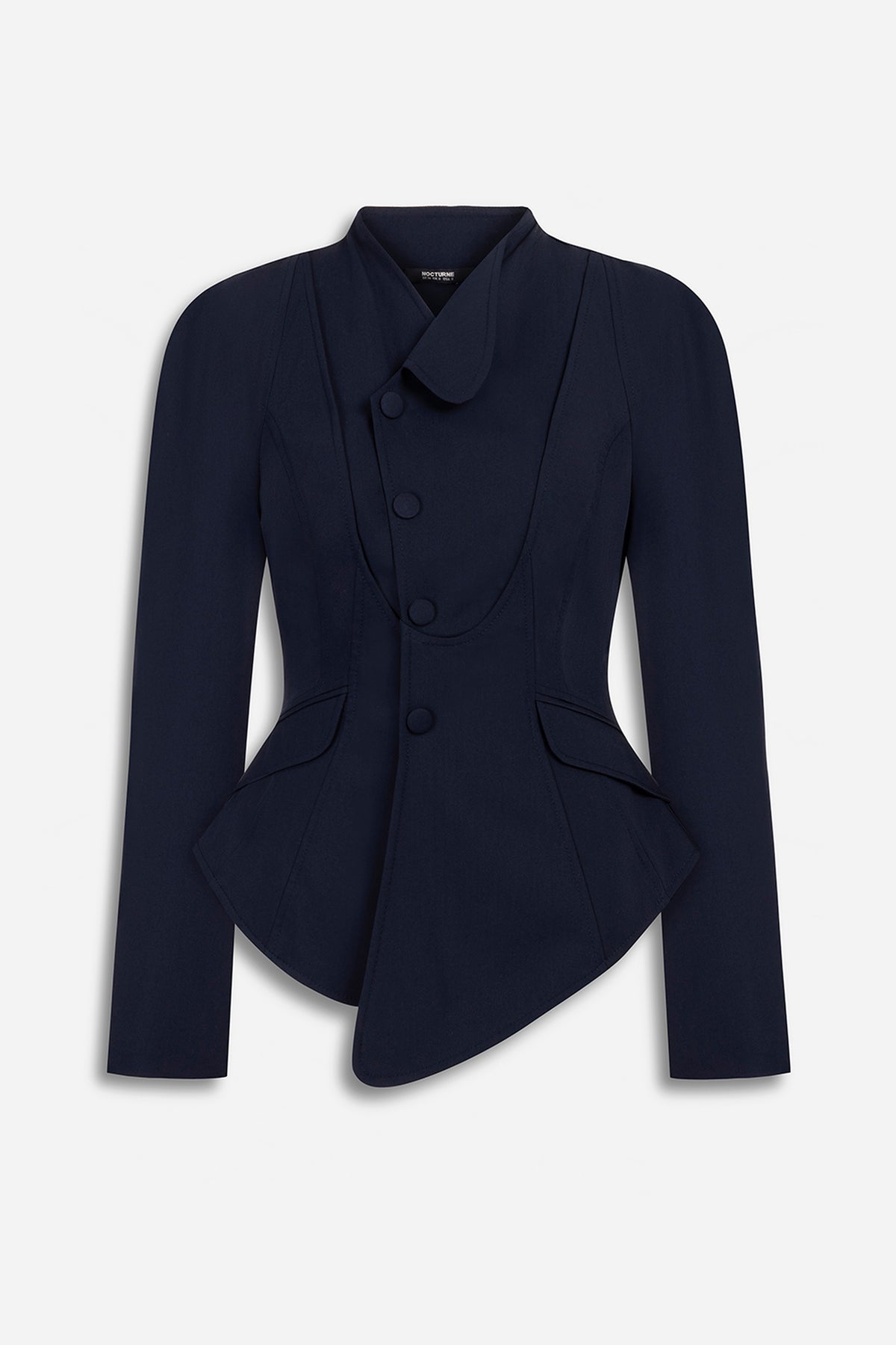 Double Breasted Stand Collar Jacket