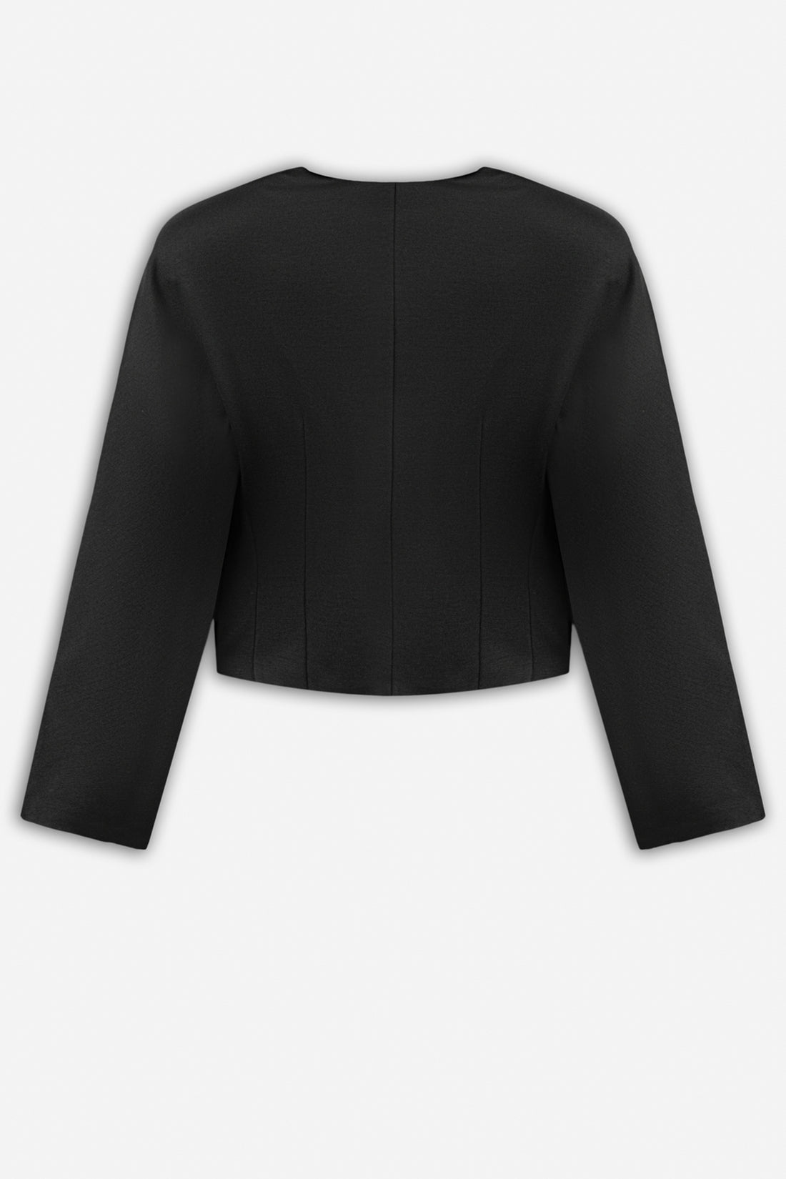 Double Breasted V-Neck Jacket