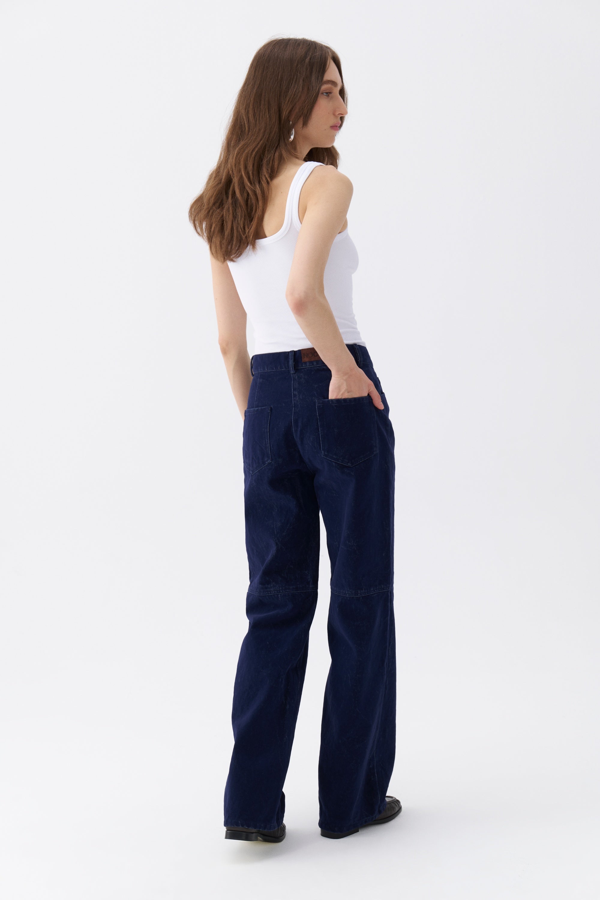 High Waist Velvet Pants (Final Sale)