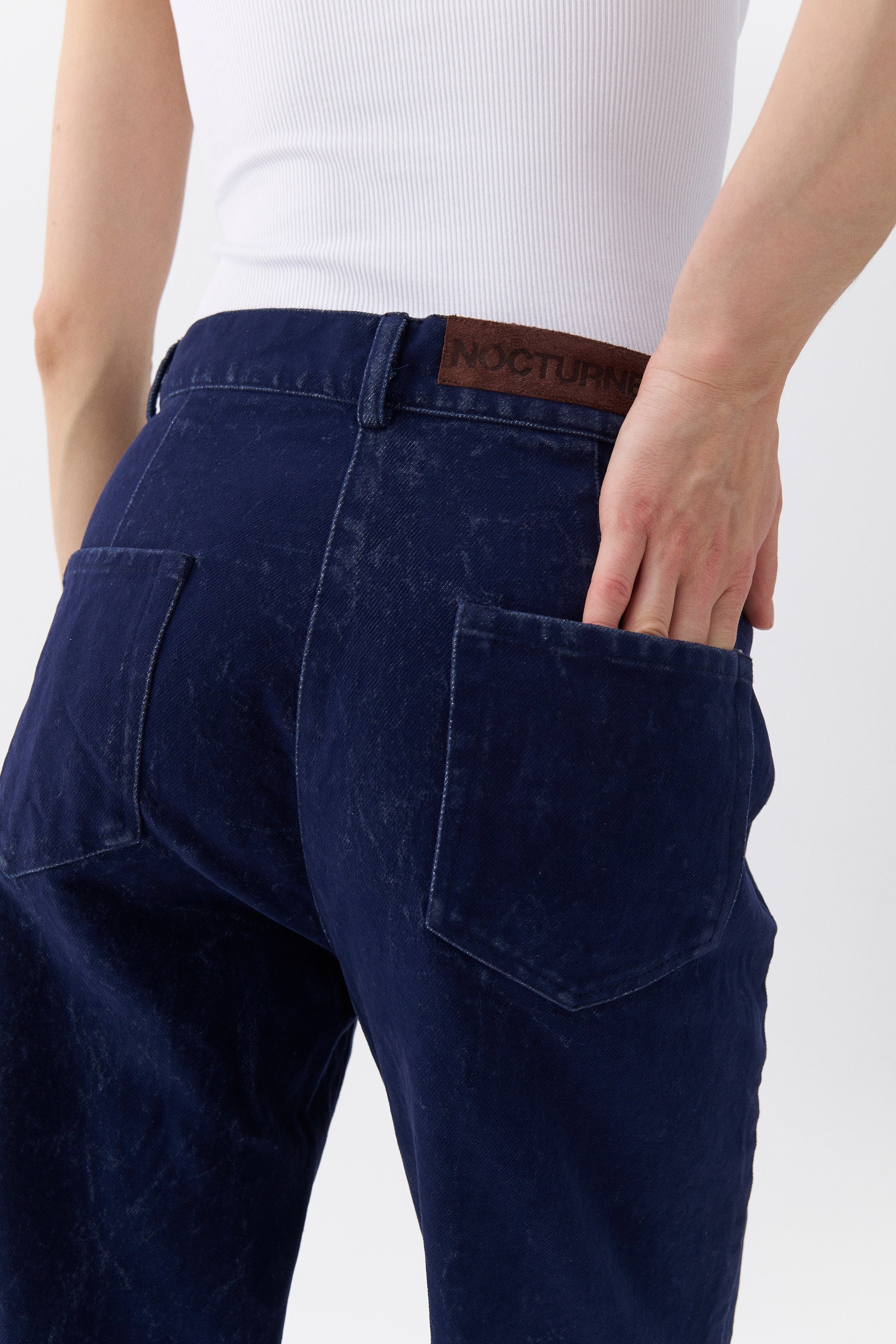 High Waist Velvet Pants (Final Sale)