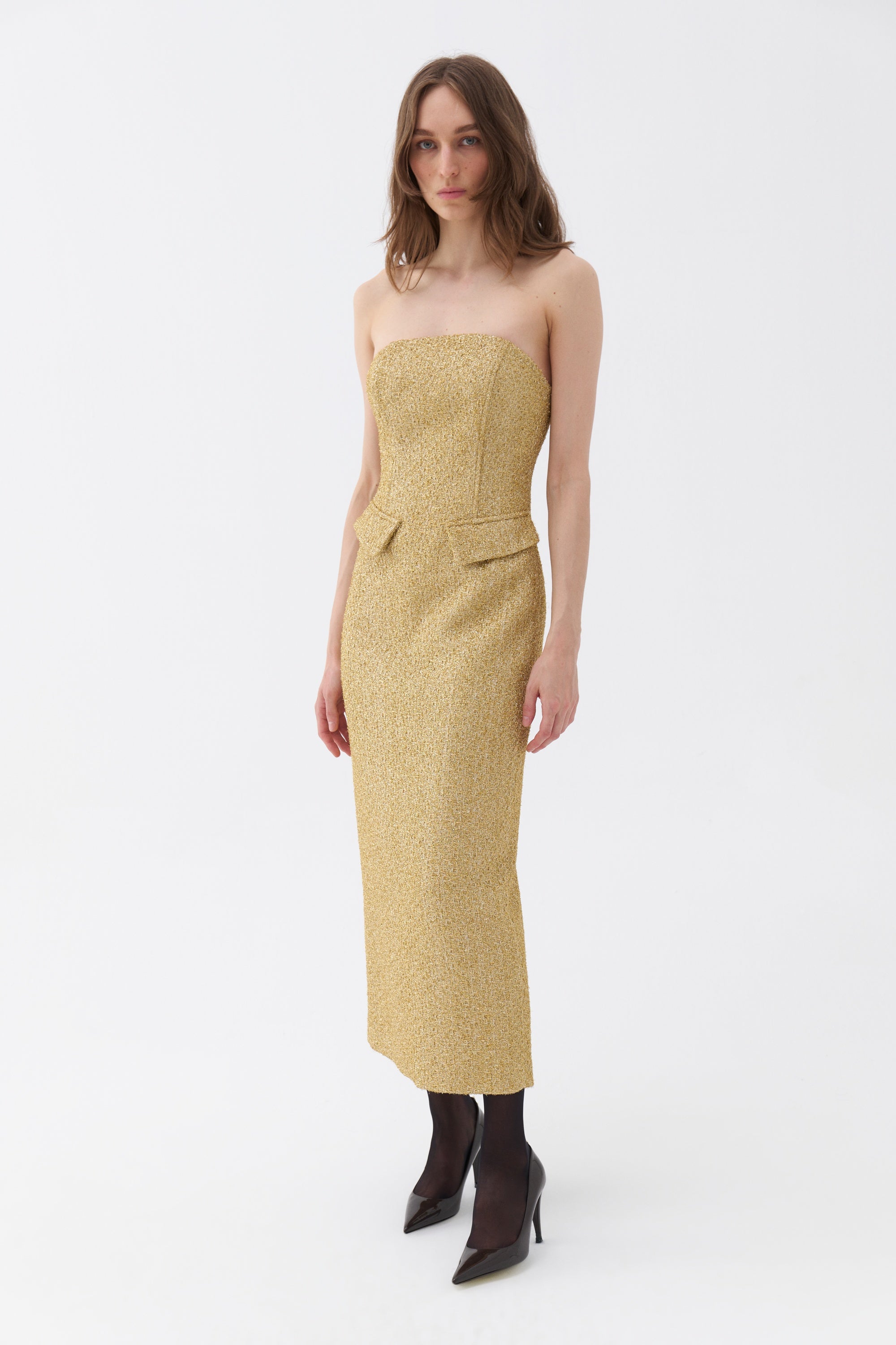 Strapless Maxi Dress