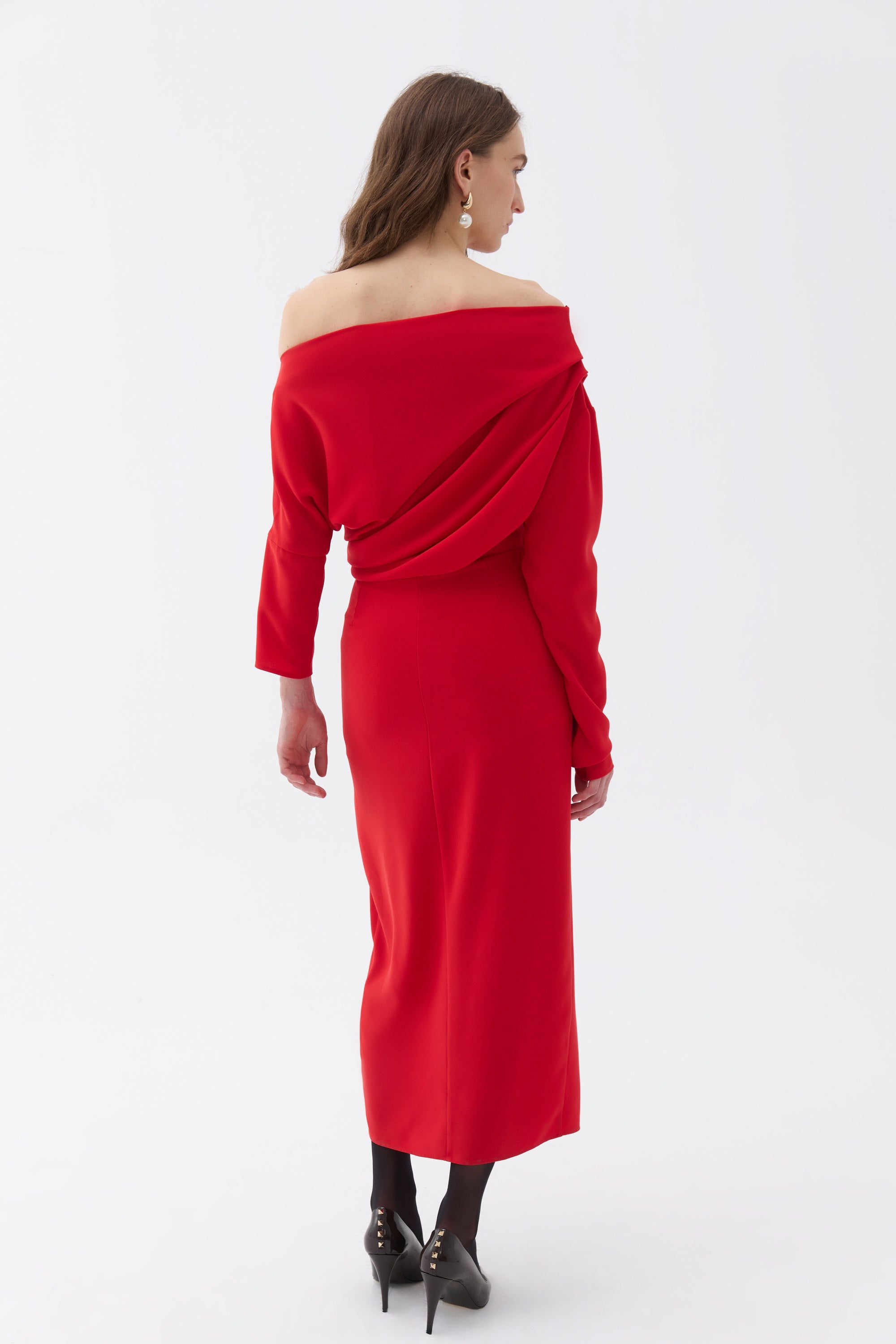Draped Maxi Dress (Final Sale)