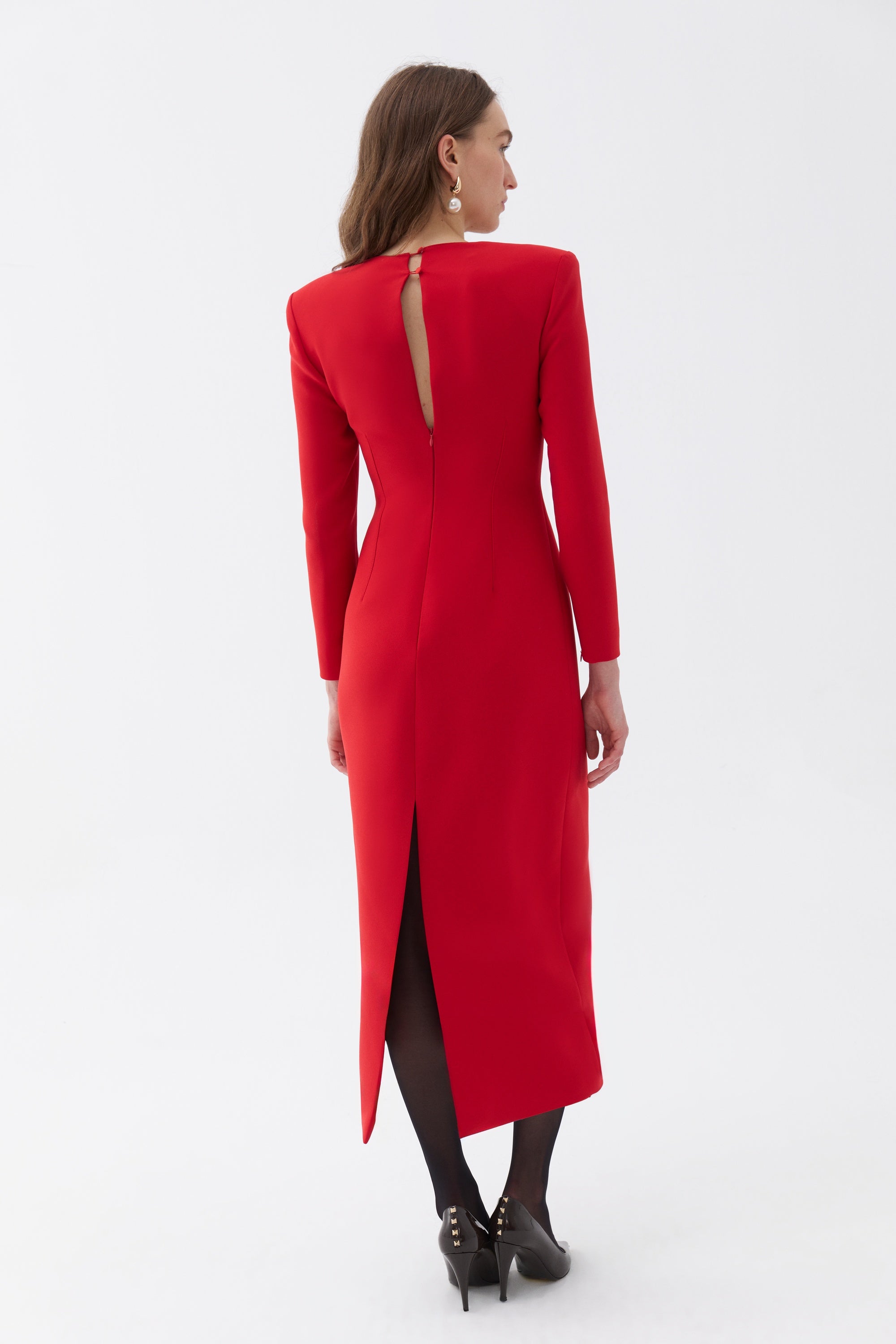 Square Neck Midi Dress (Final Sale)