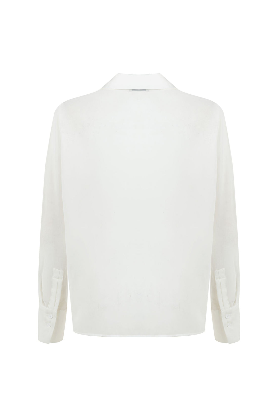 Sheer Button Front Shirt (Final Sale)