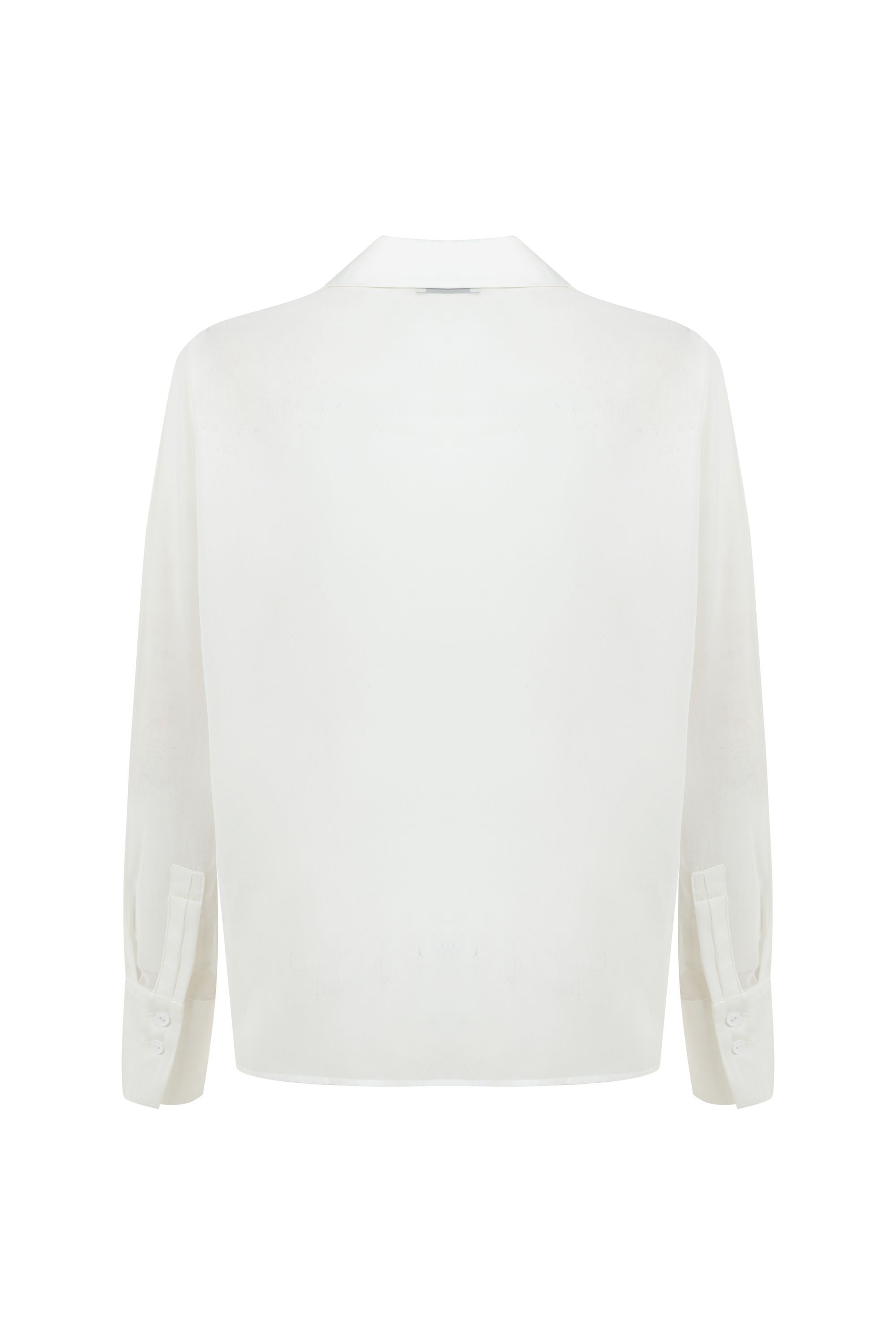 Sheer Button Front Shirt (Final Sale)