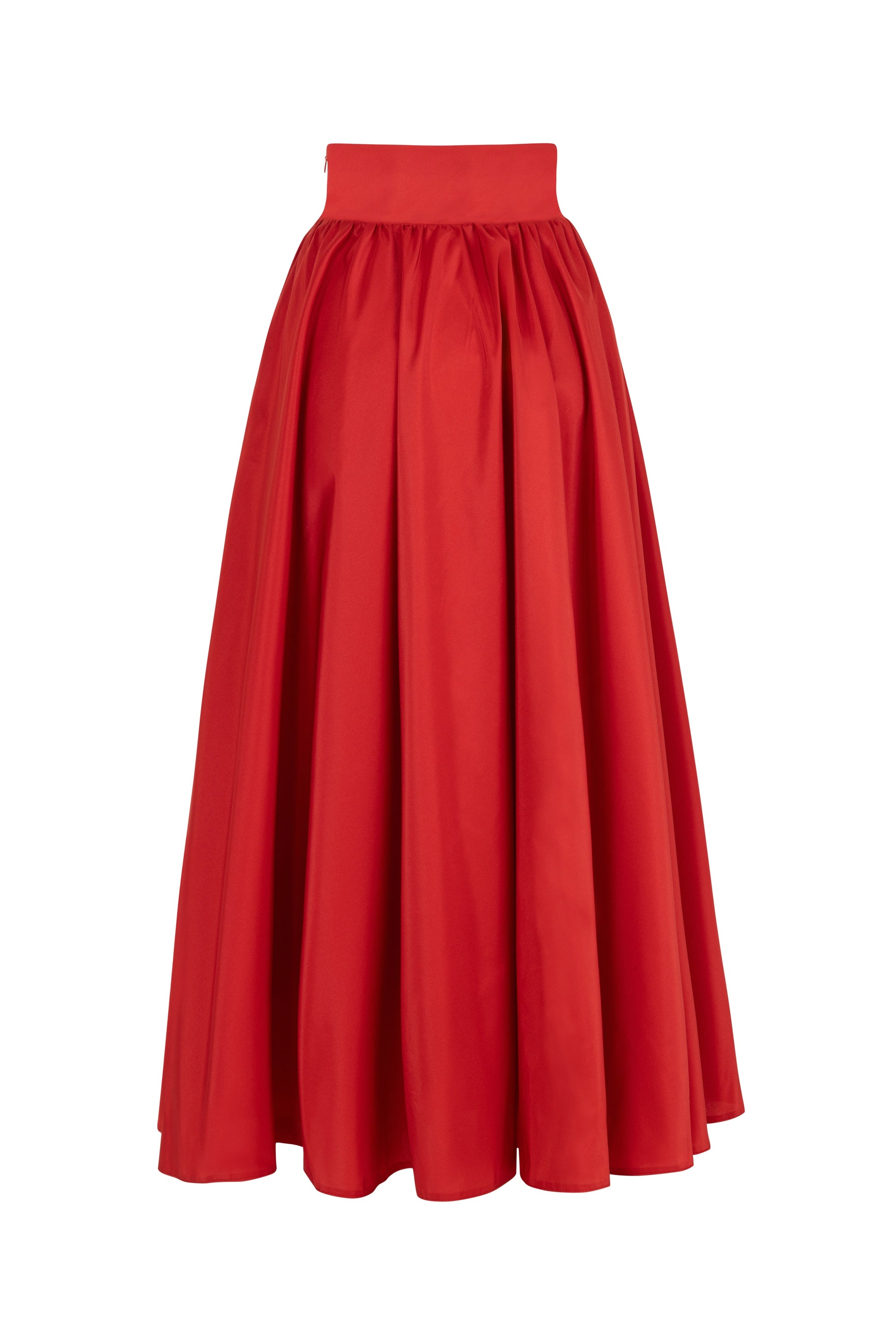 High Waist Taffeta Skirt (Final Sale)