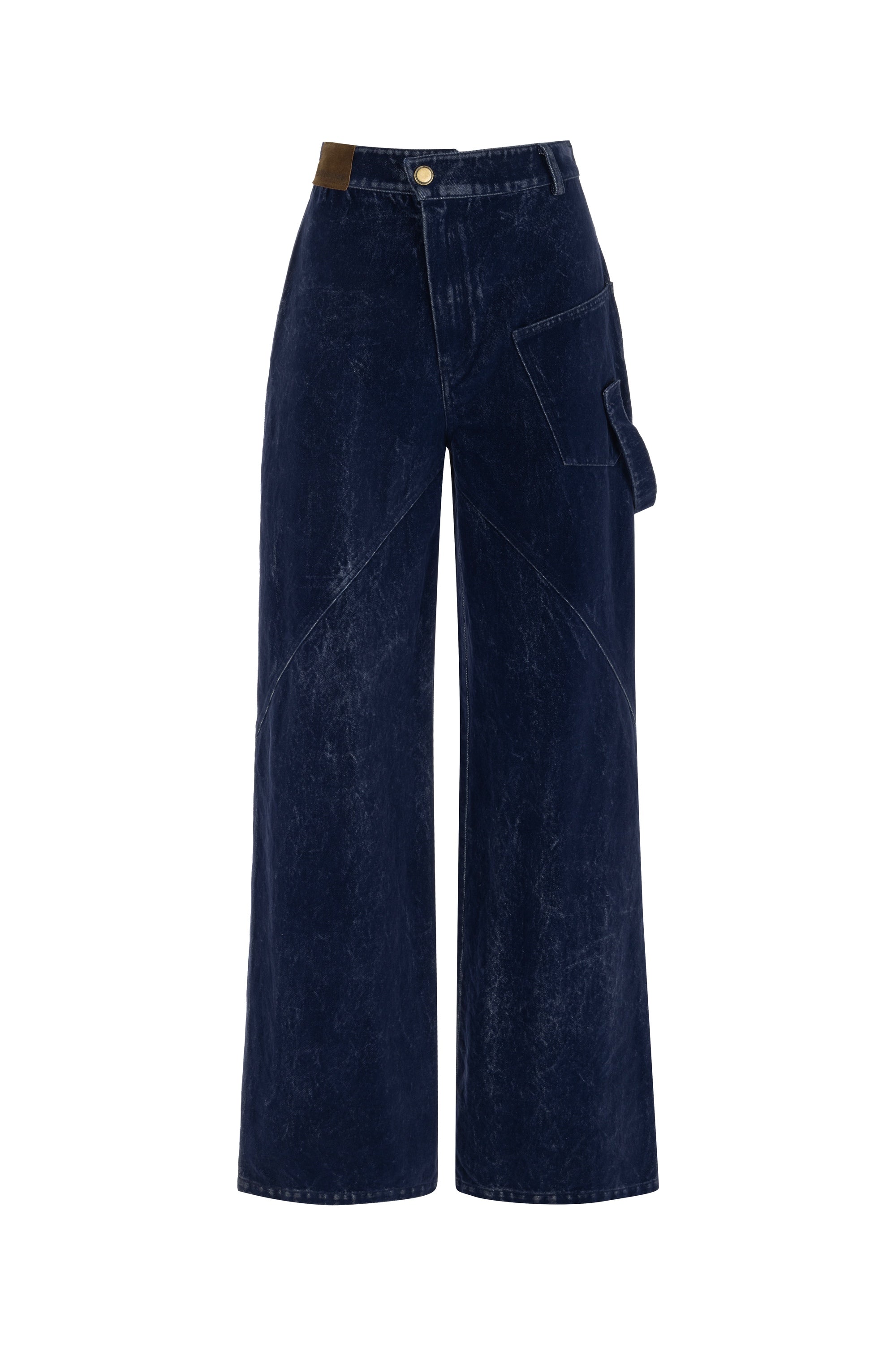 High Waist Velvet Pants (Final Sale)