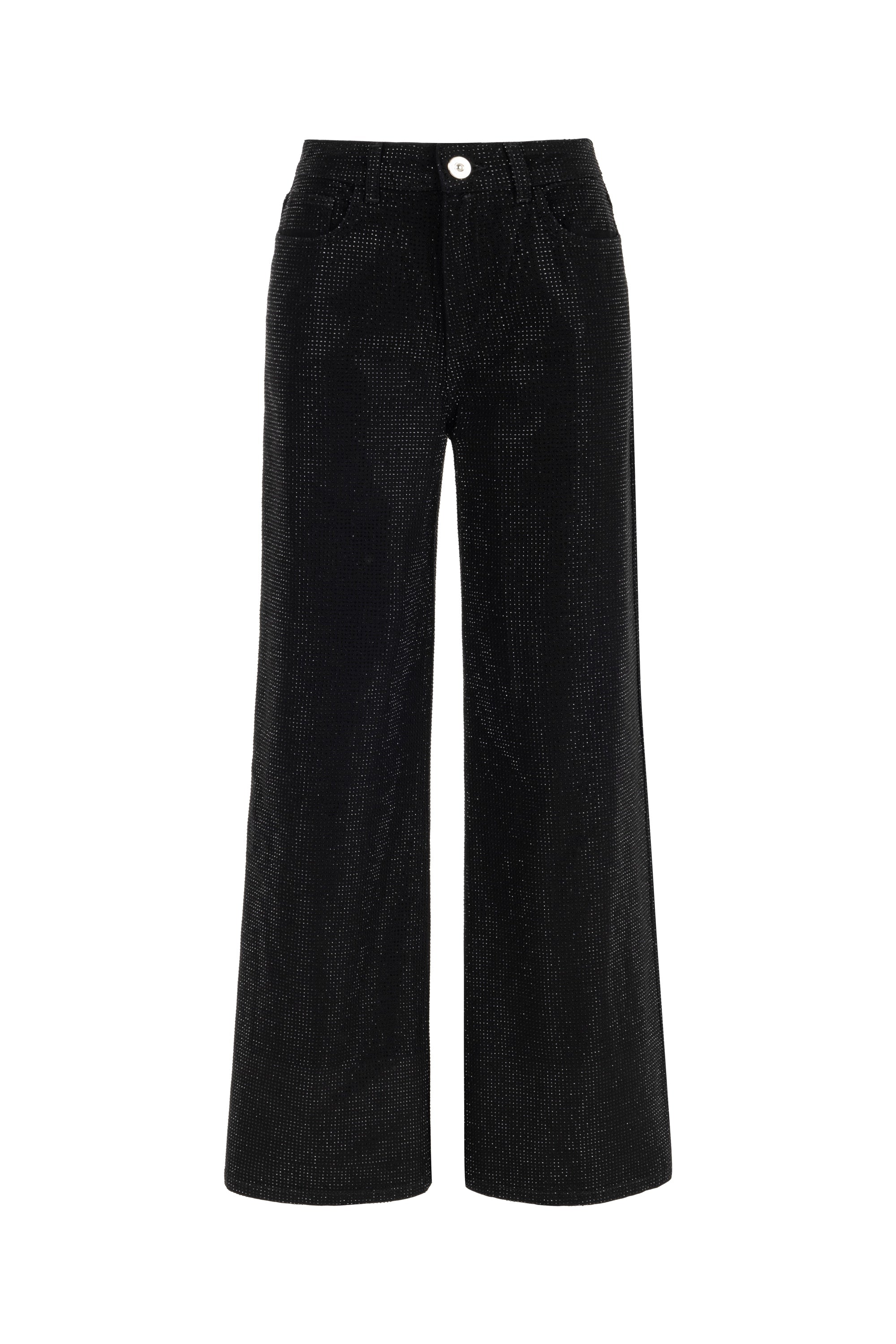 Stone Embroidered Jeans (Final Sale)