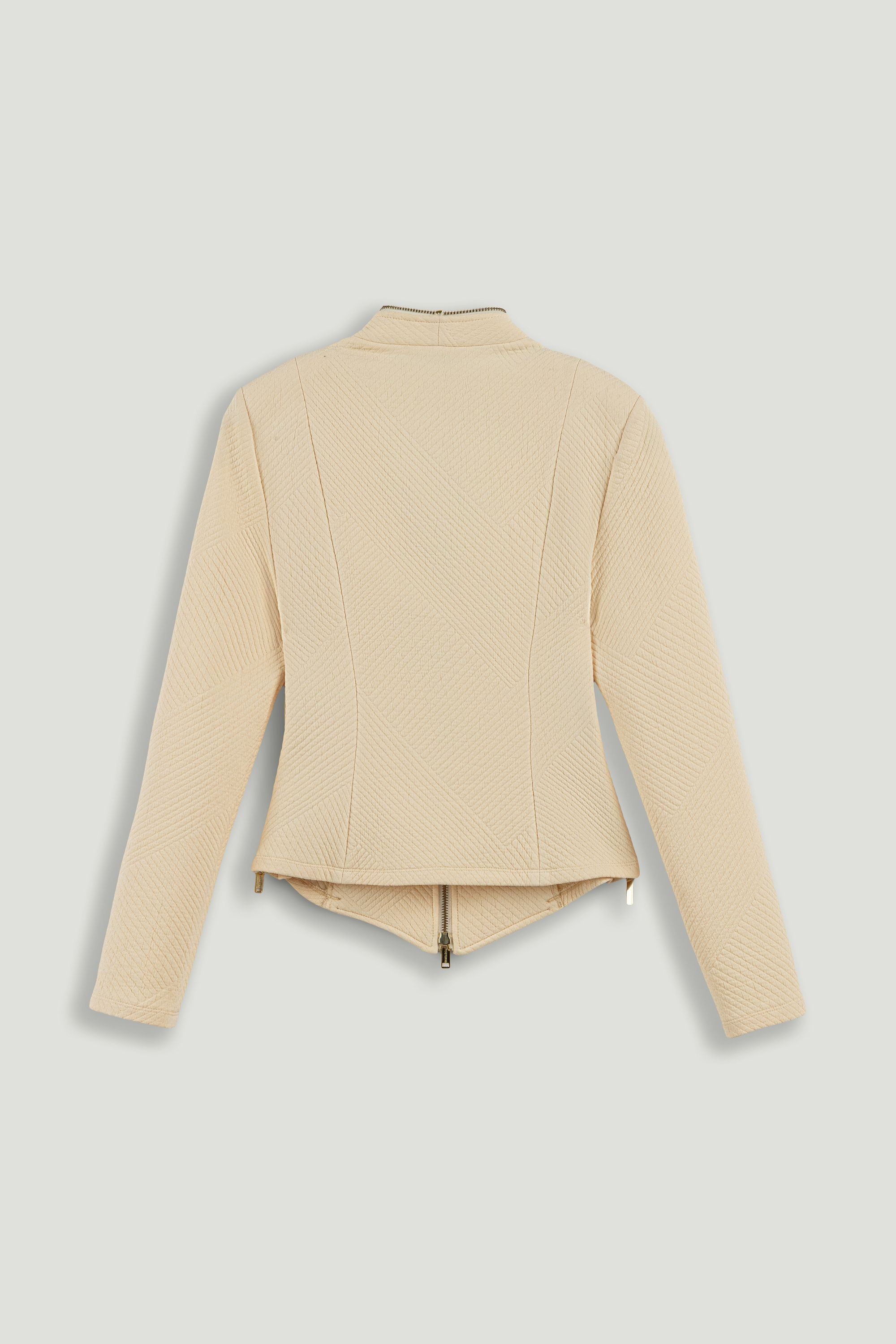 Zipper Detailed Blouse