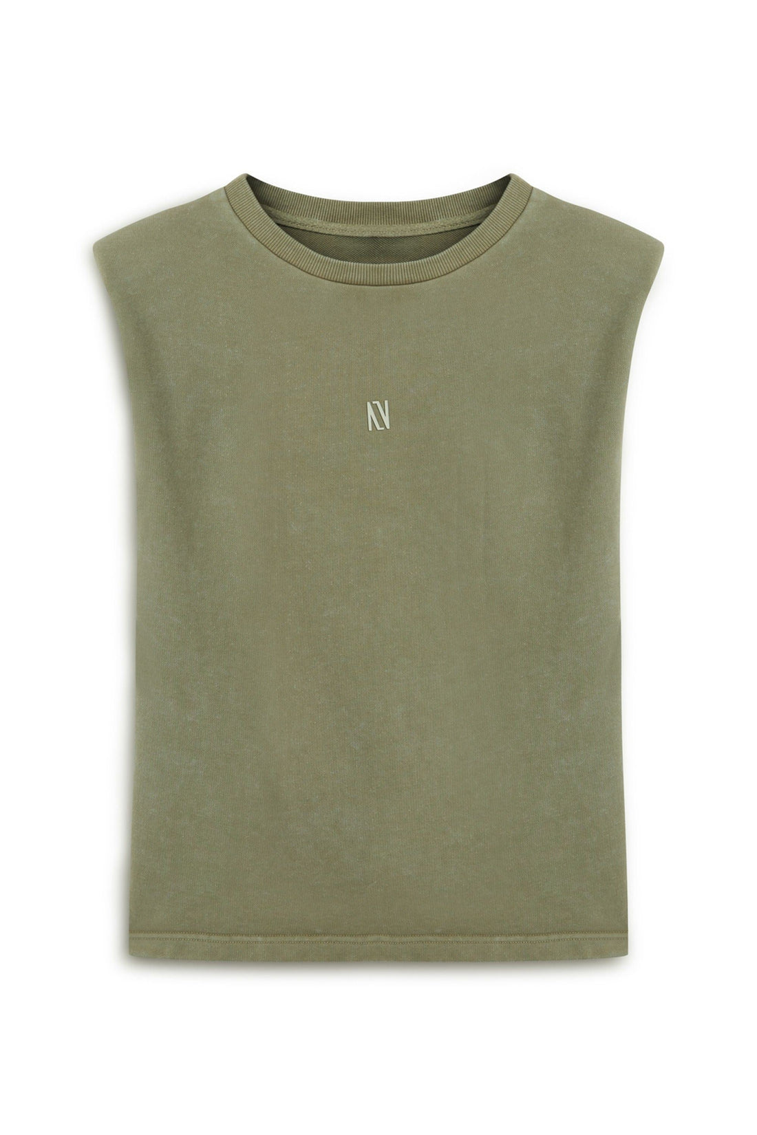 Olive Green Padded T-shirt