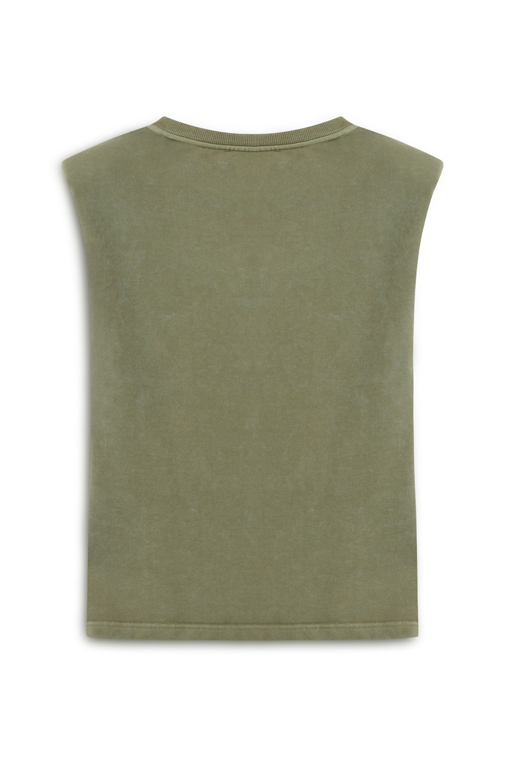 Olive Green Padded T-shirt