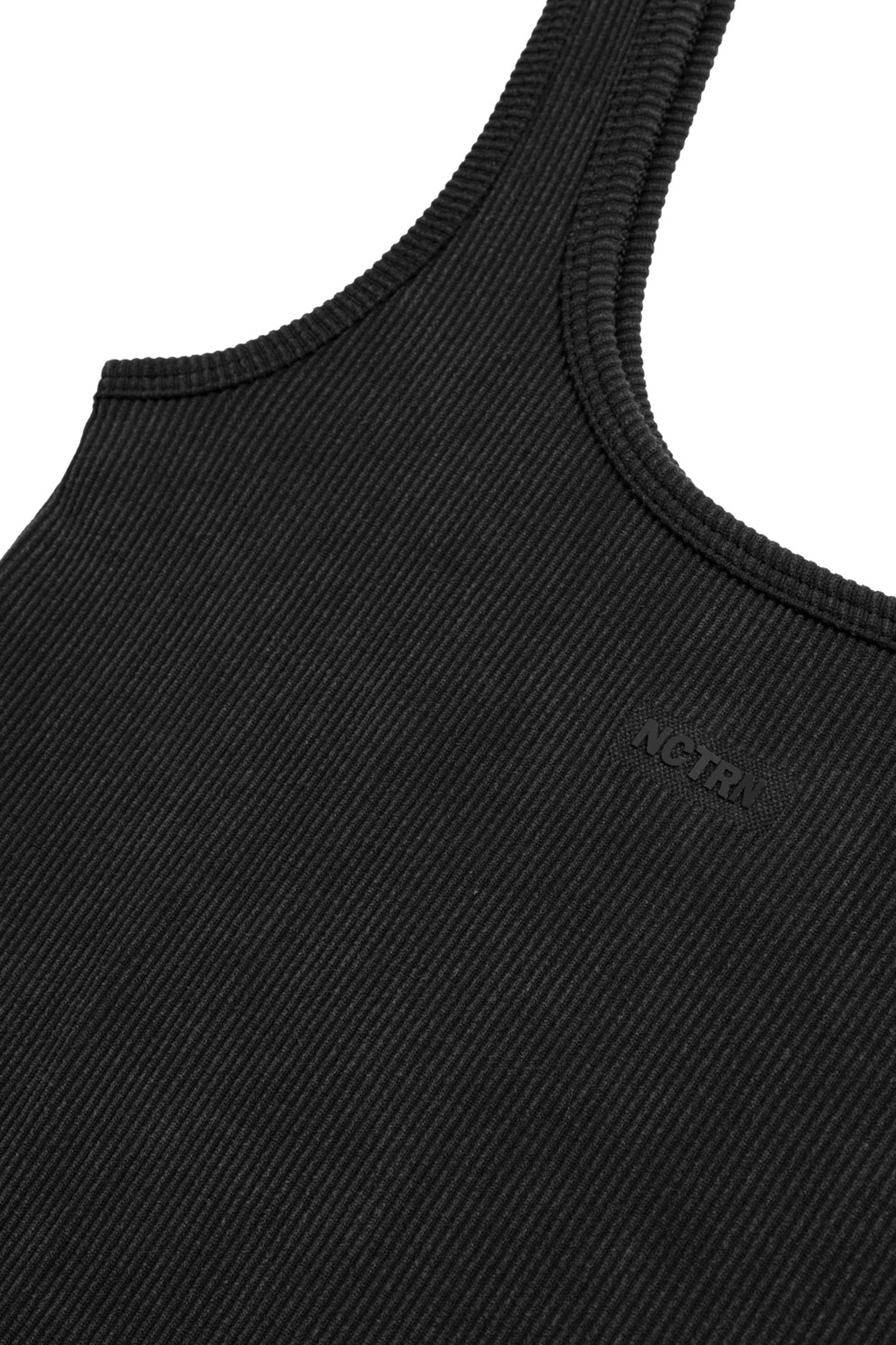 Anthracite Printed Detail Crop Top