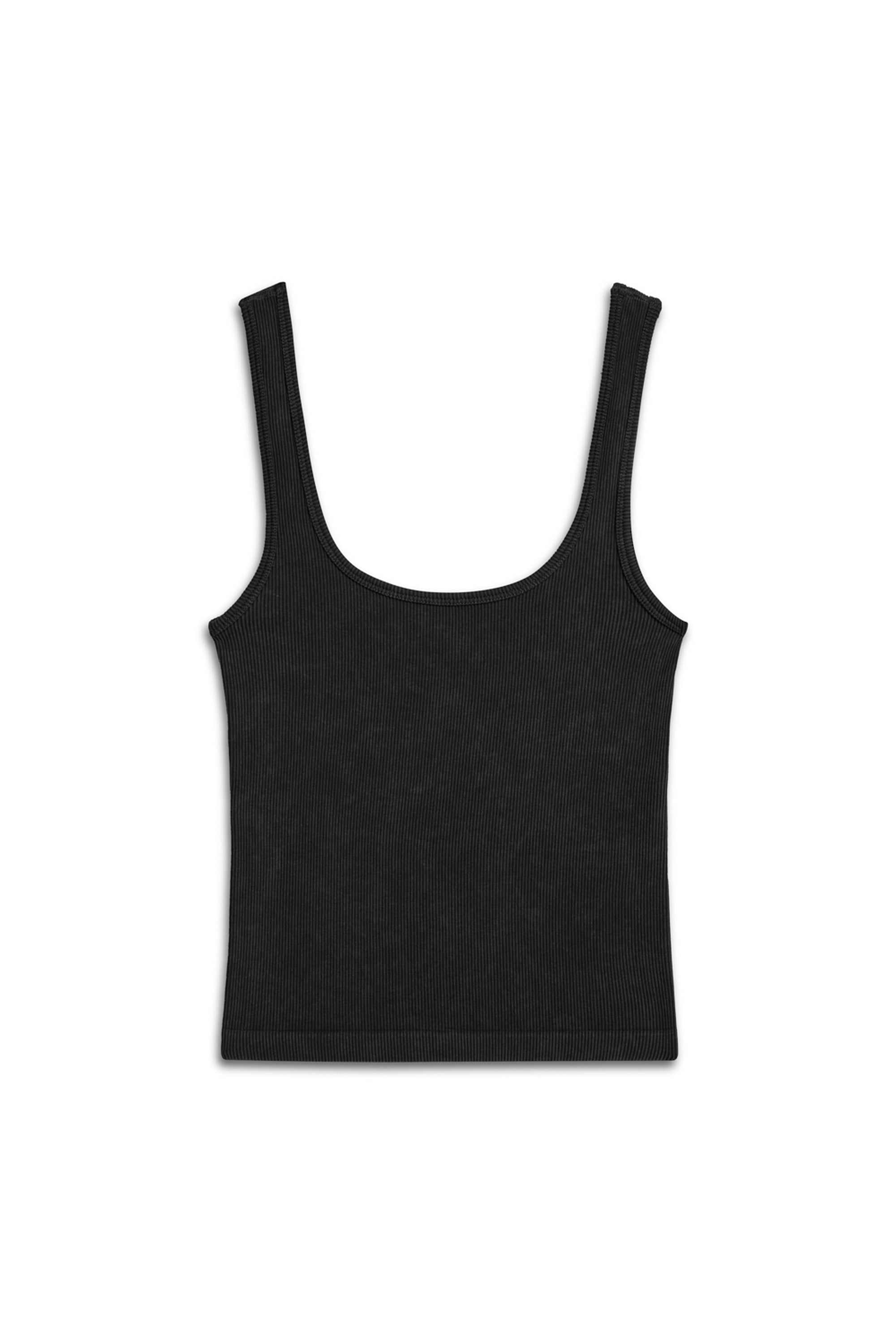 Anthracite Printed Detail Crop Top