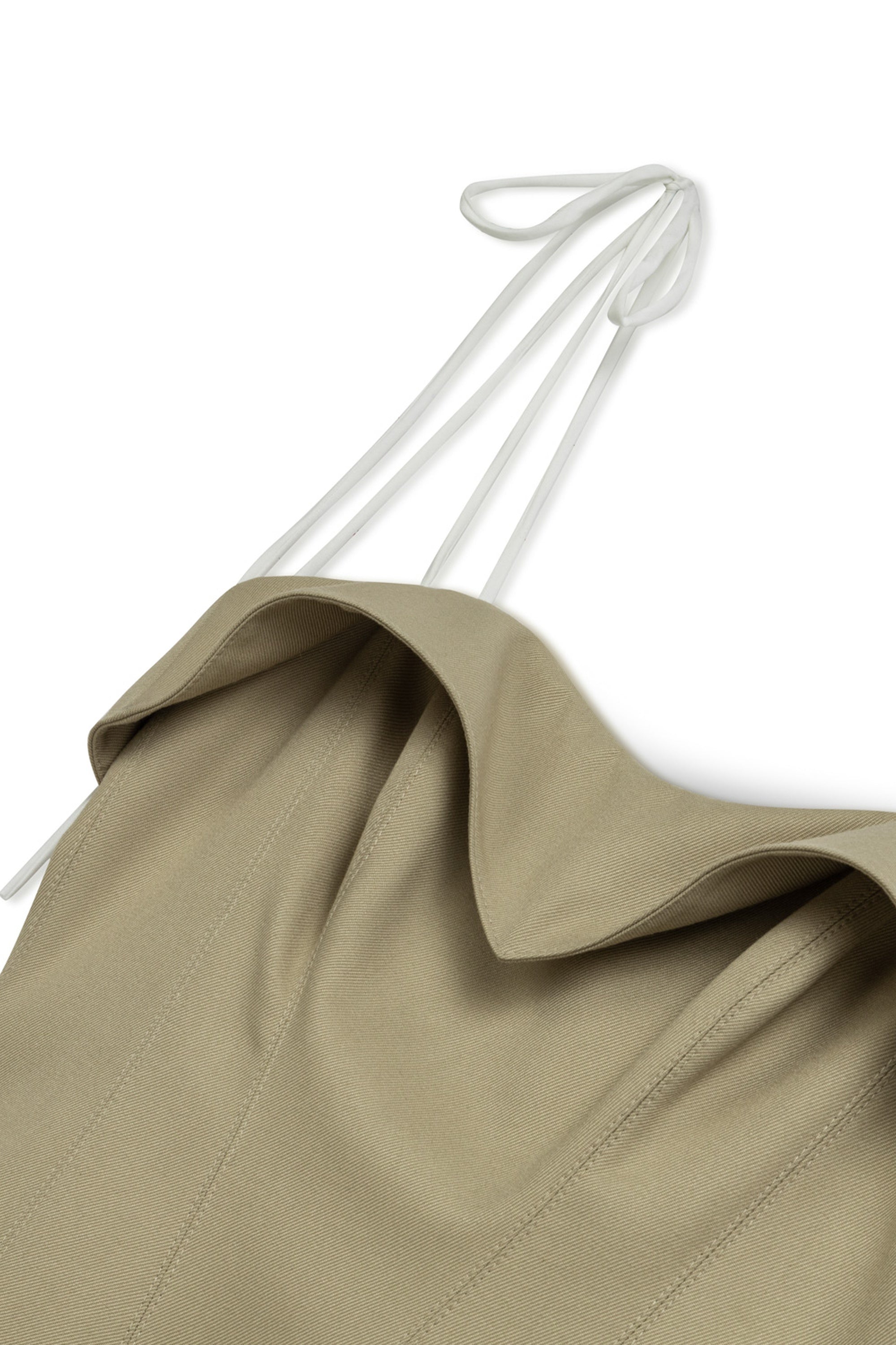 Beige Corset Look Dress