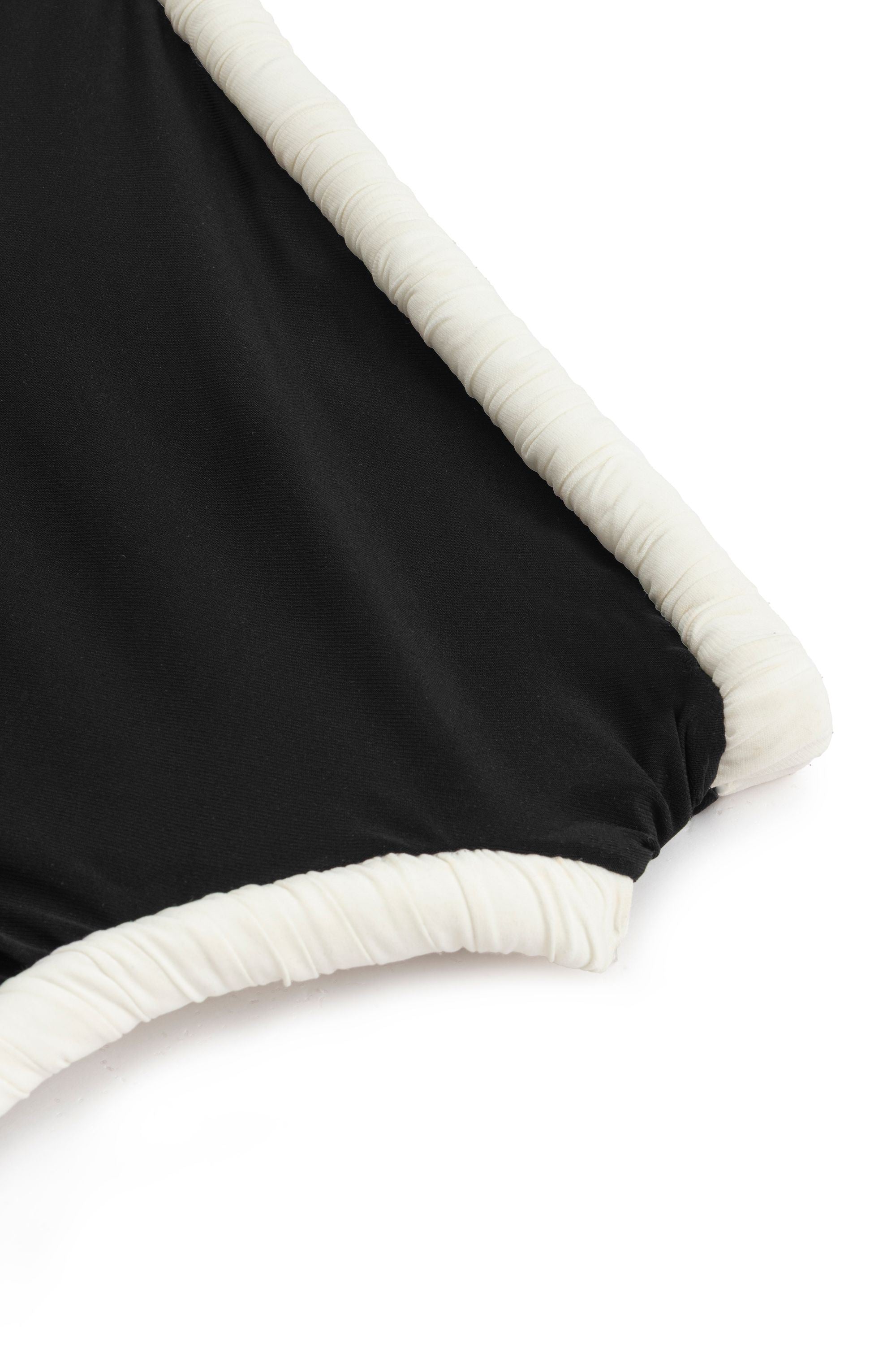 Twist & Ruched One-Shoulder Mini Dress