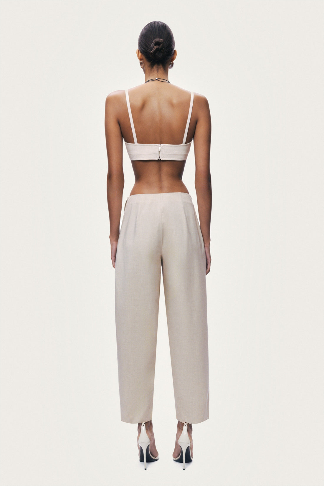 Waist-Panel Trousers
