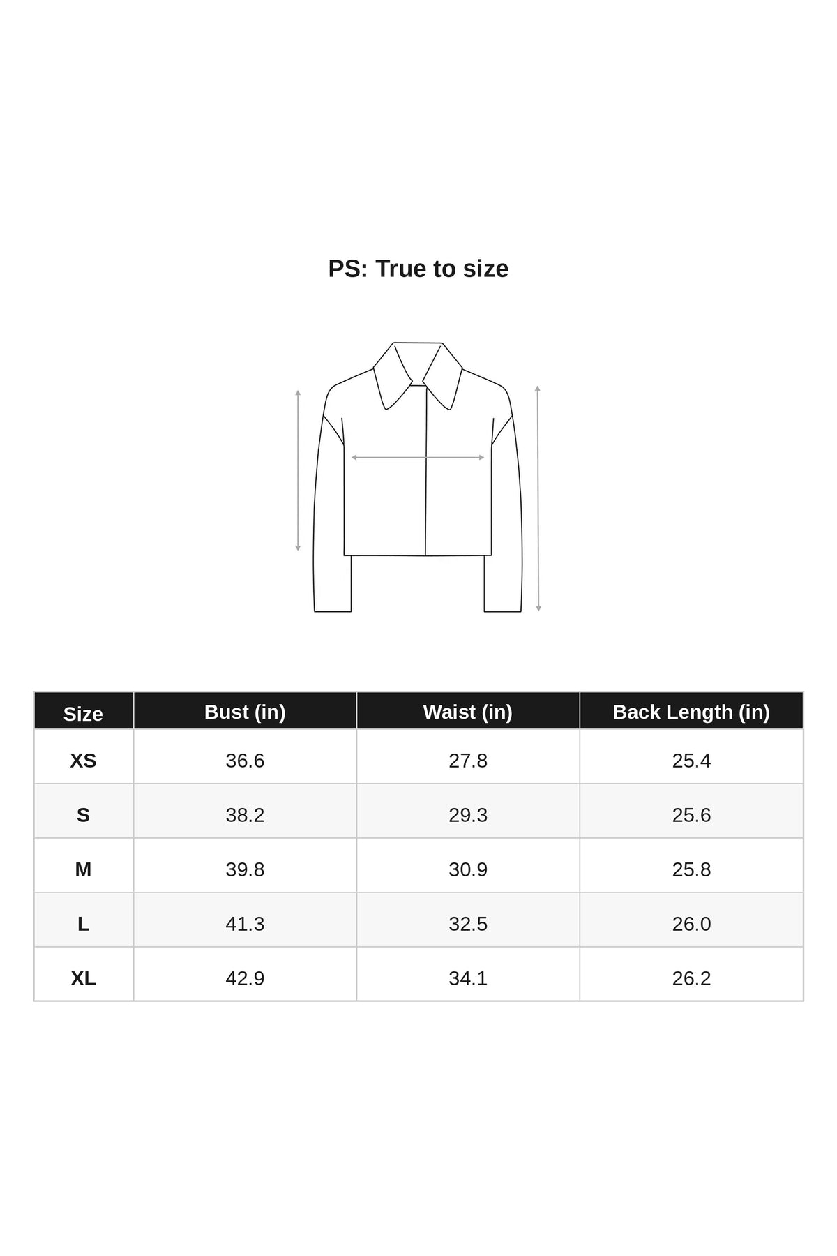N27KN5396 size chart